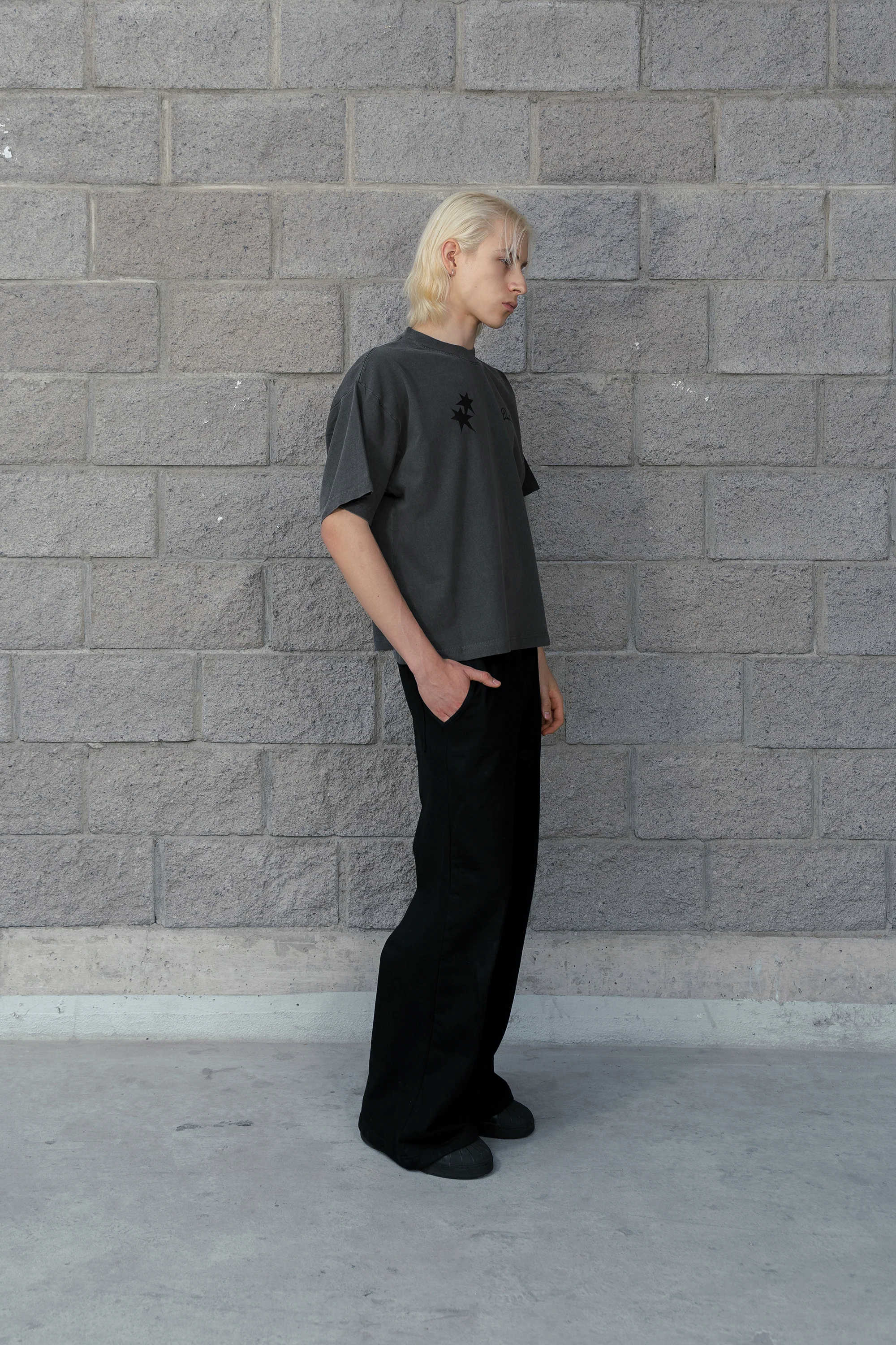 All My Fears Tee Washed Grey - Image 5