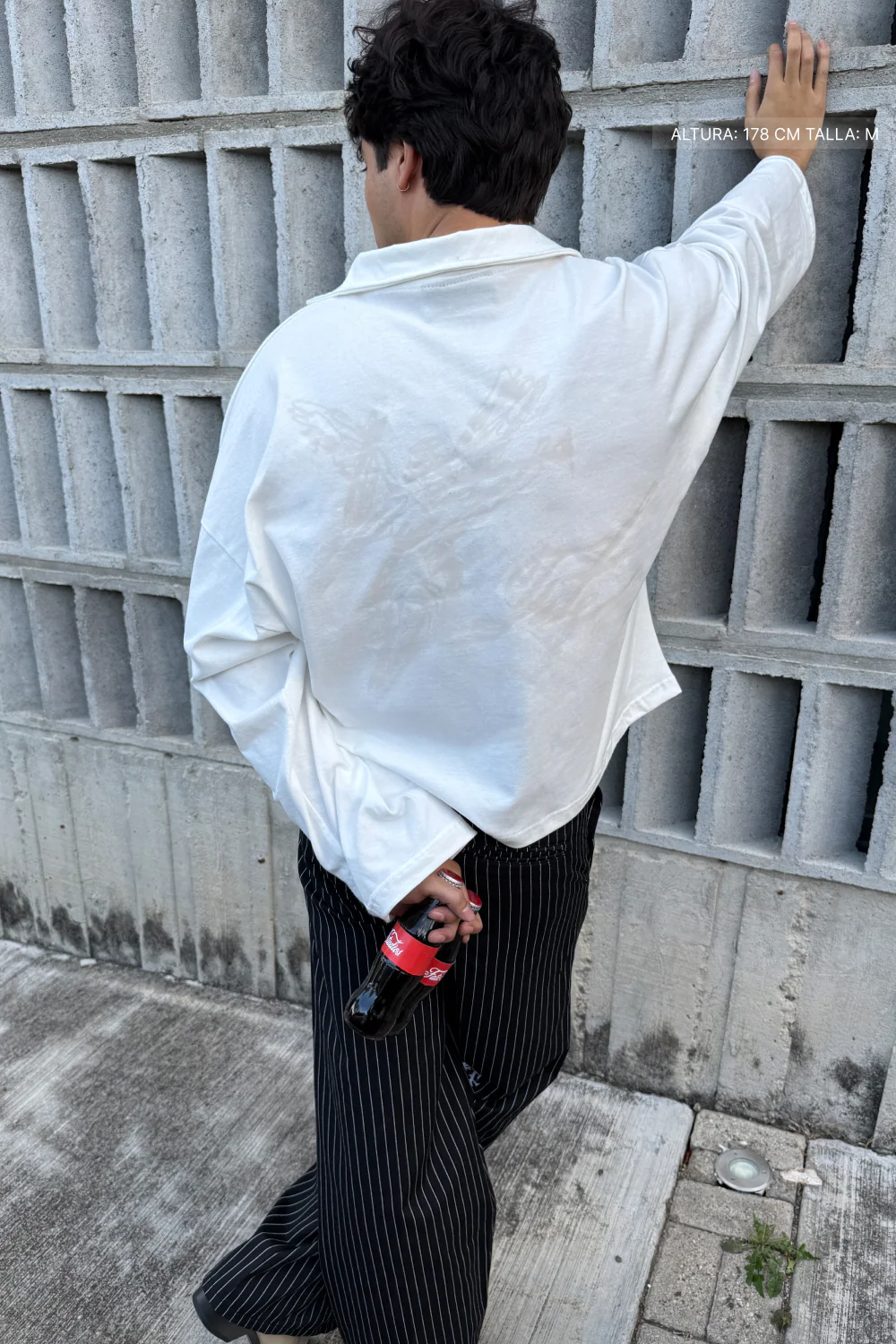 Archangel Longsleeve Polo Ivory - Image 6