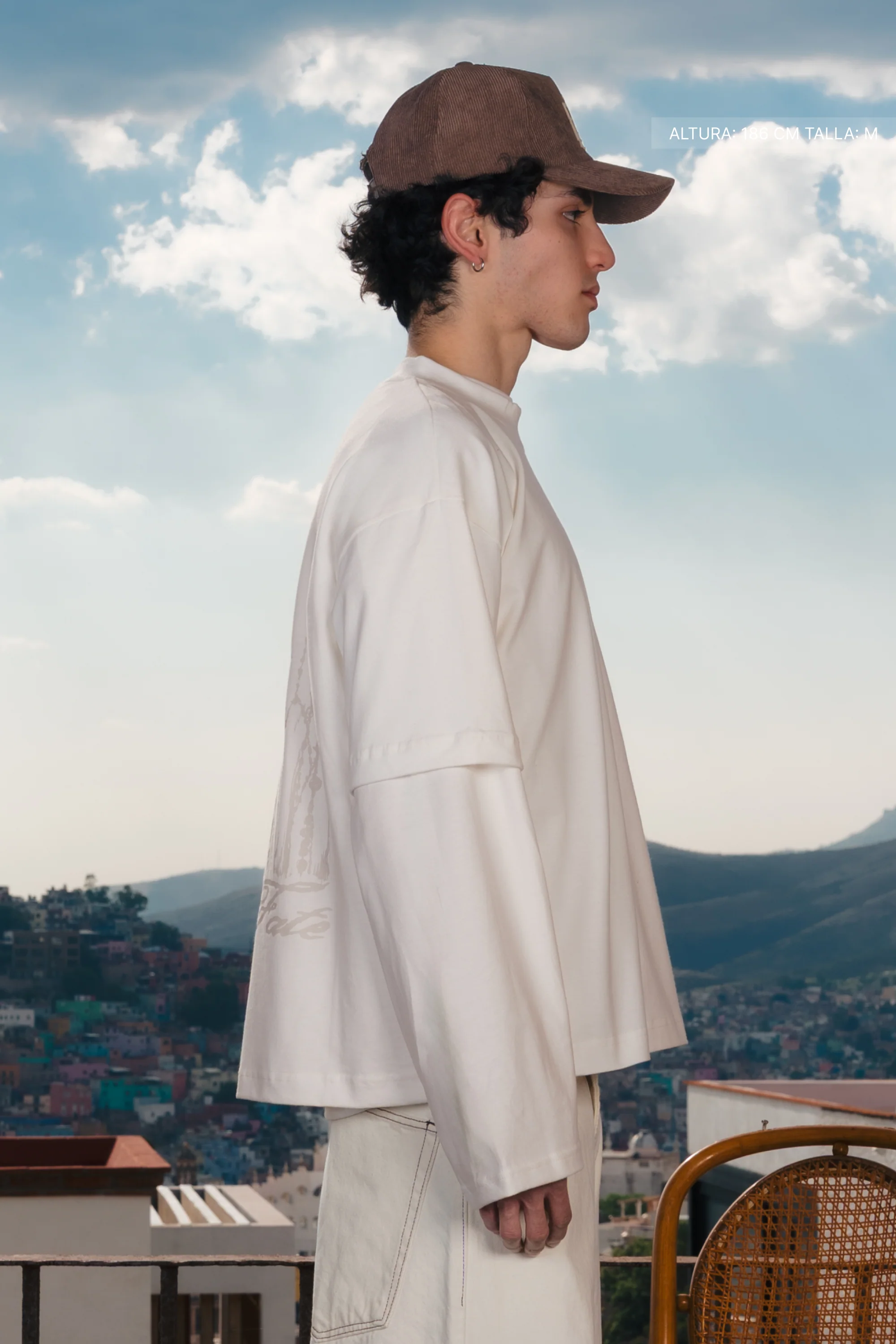 Cathedral Tee Ivory - Image 8
