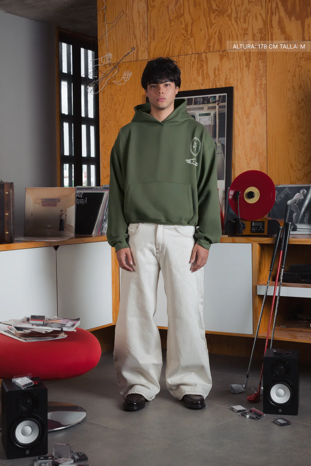 Chalice Hoodie Green Forest - Image 4