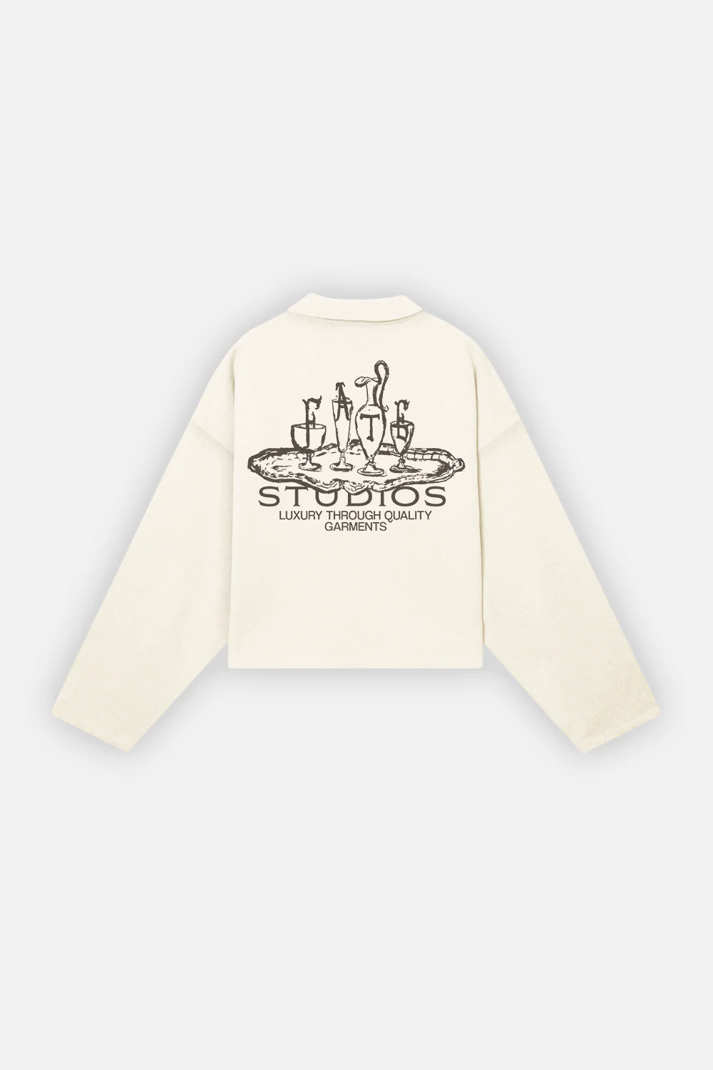 Chalice Longsleeve Polo Ivory