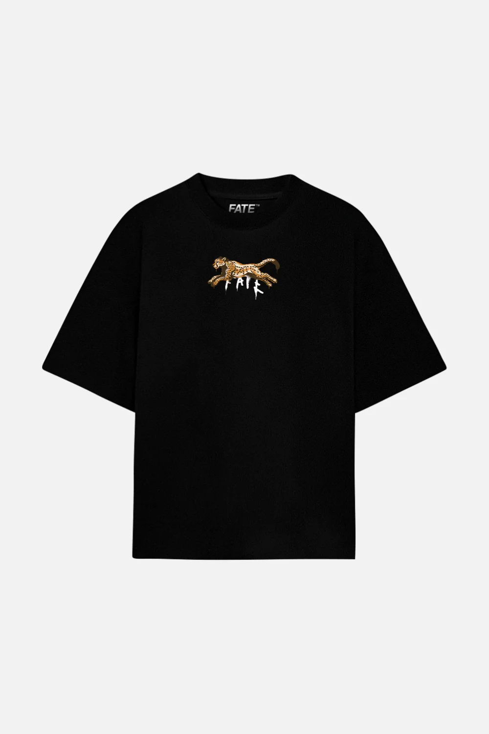 Cheetah Tee Black - Image 3