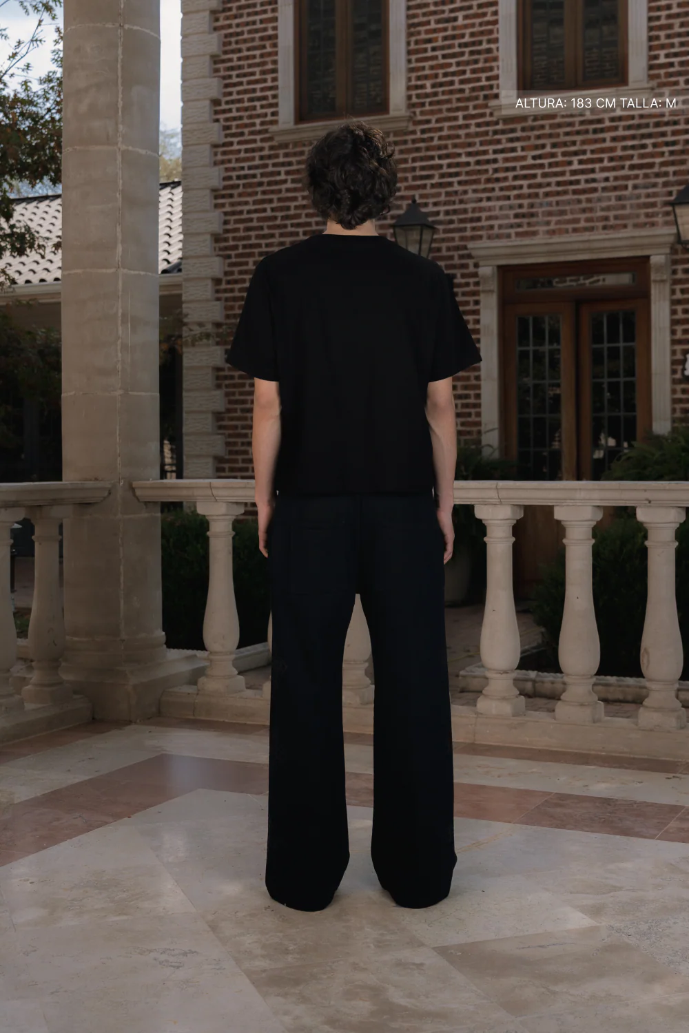 Cross Of Fate Black Wide Pants Vantablack - Image 6