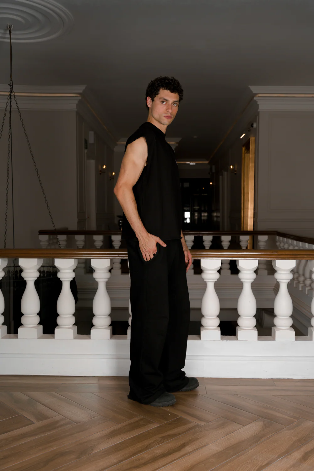 Cross Of Fate Tank Top Black - Image 5