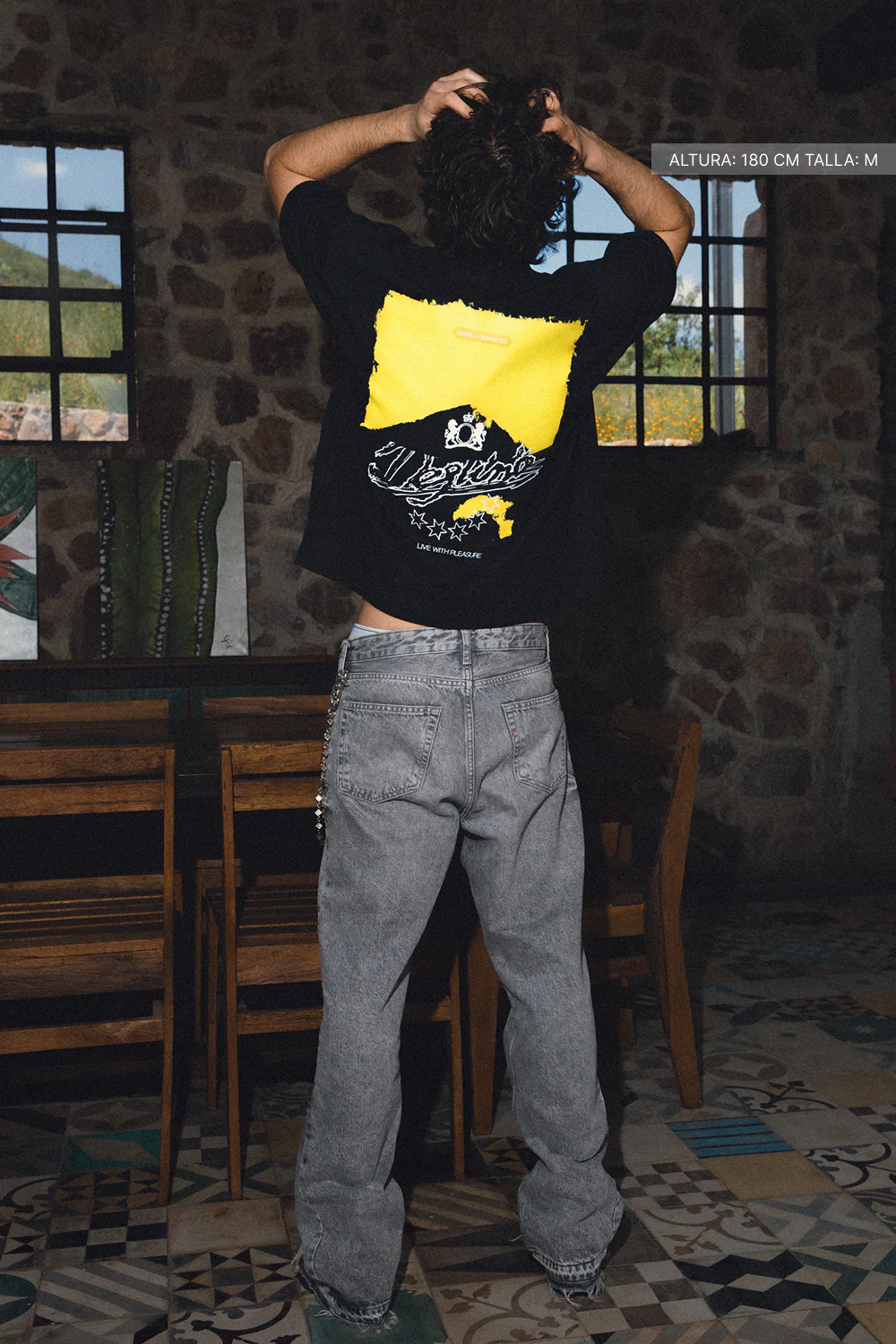 Desire Tee Navy Blue - Image 5