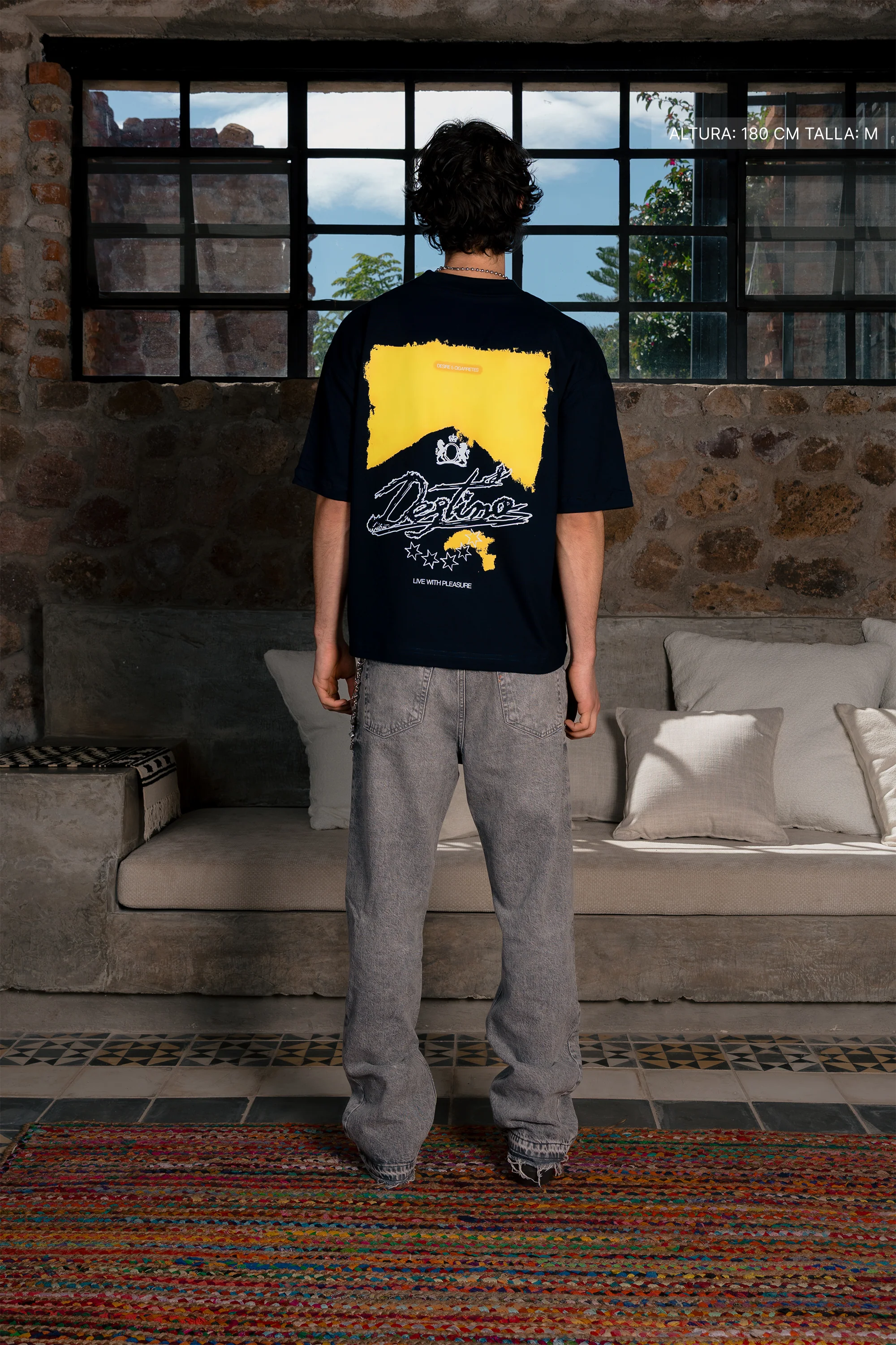 Desire Tee Navy Blue - Image 7