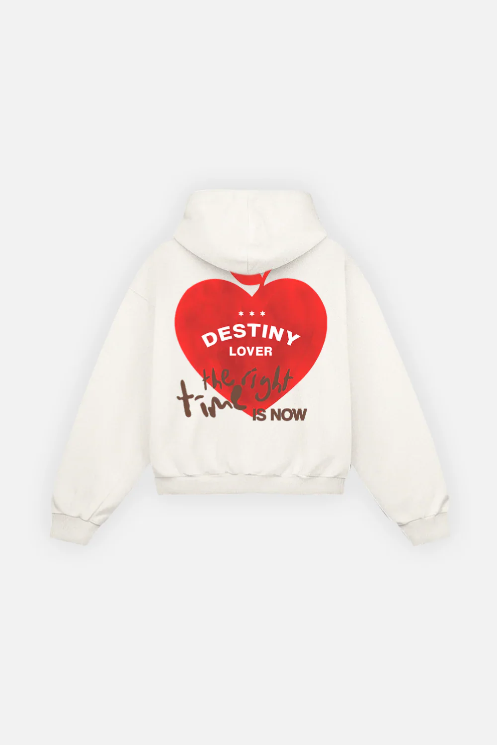 The Right Time Hoodie Ivory