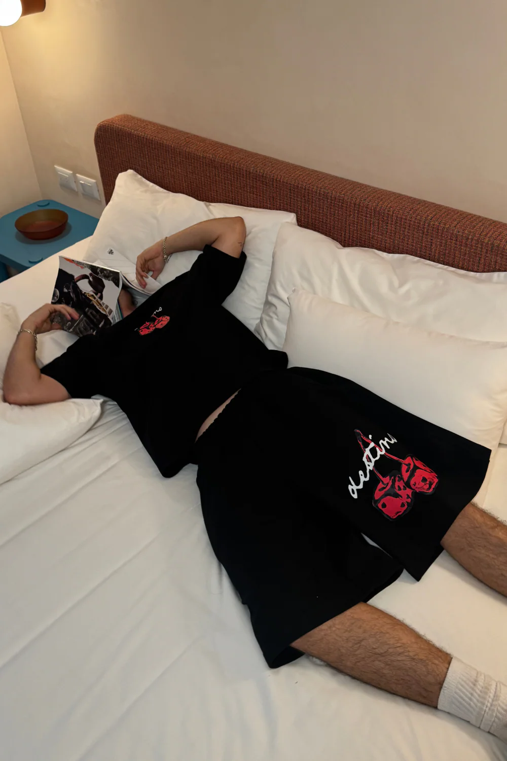 Dice Cherry Baggy Shorts Vantablack - Image 4