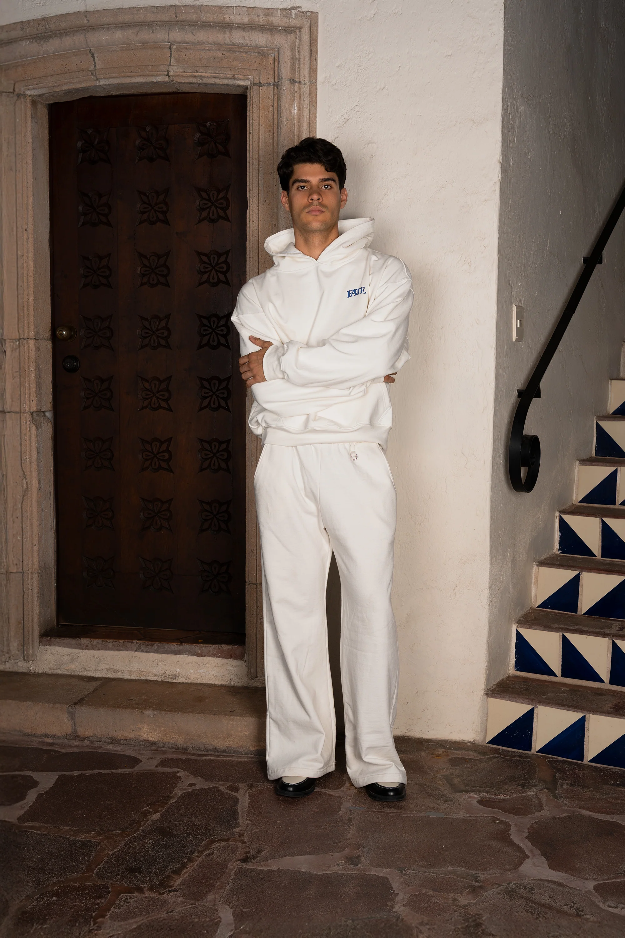 Double Spark Hoodie Ivory - Image 4