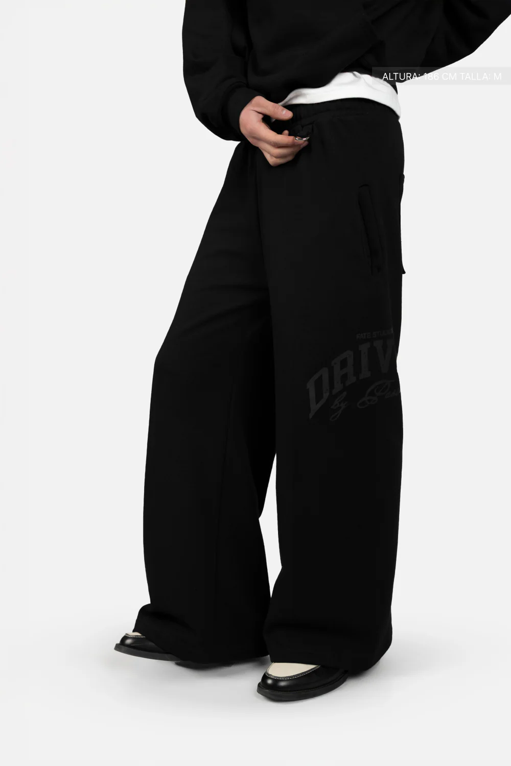 Driven By Passion Wide Pants Vantablack - Image 6