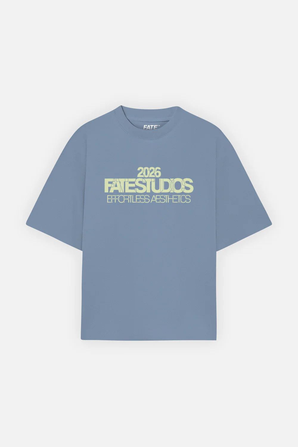 Fate Studios 2026 Tee Iron Blue