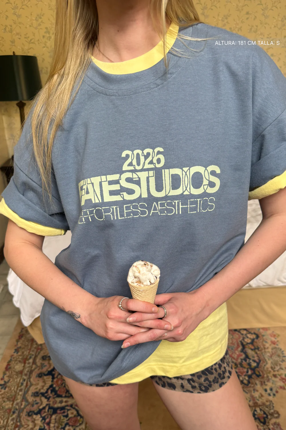 Fate Studios 2026 Tee Iron Blue - Image 2
