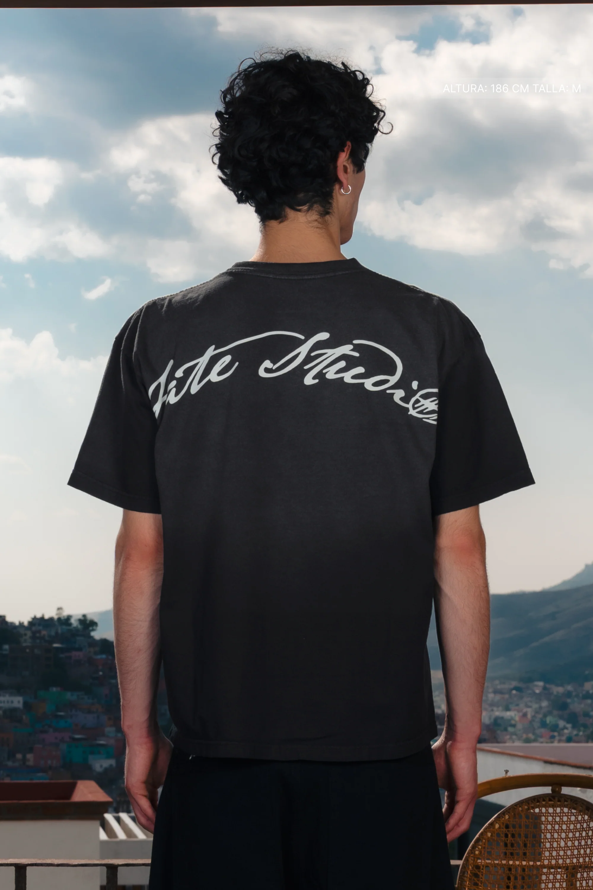 Fate Studios Tee Faded Black - Image 10