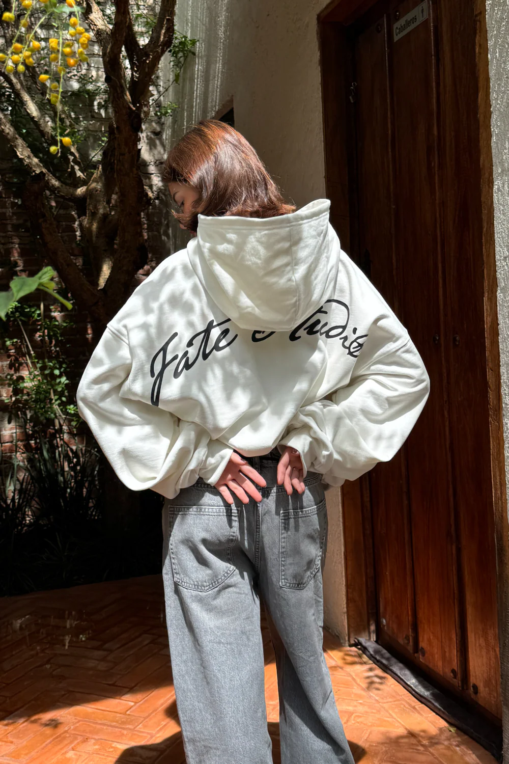 Fate Studios Hoodie Ivory - Image 2