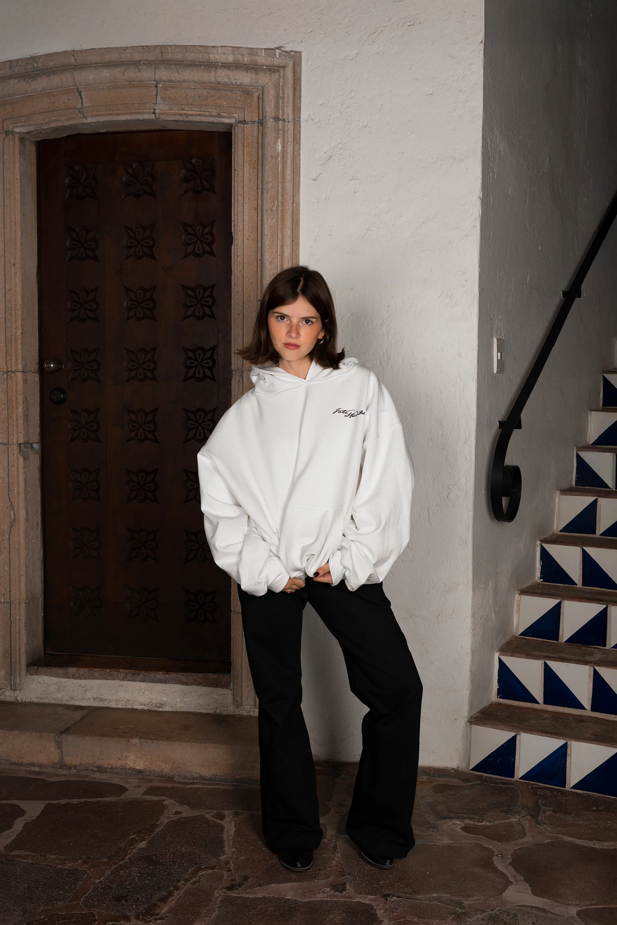 Fate Studios Hoodie Ivory - Image 4