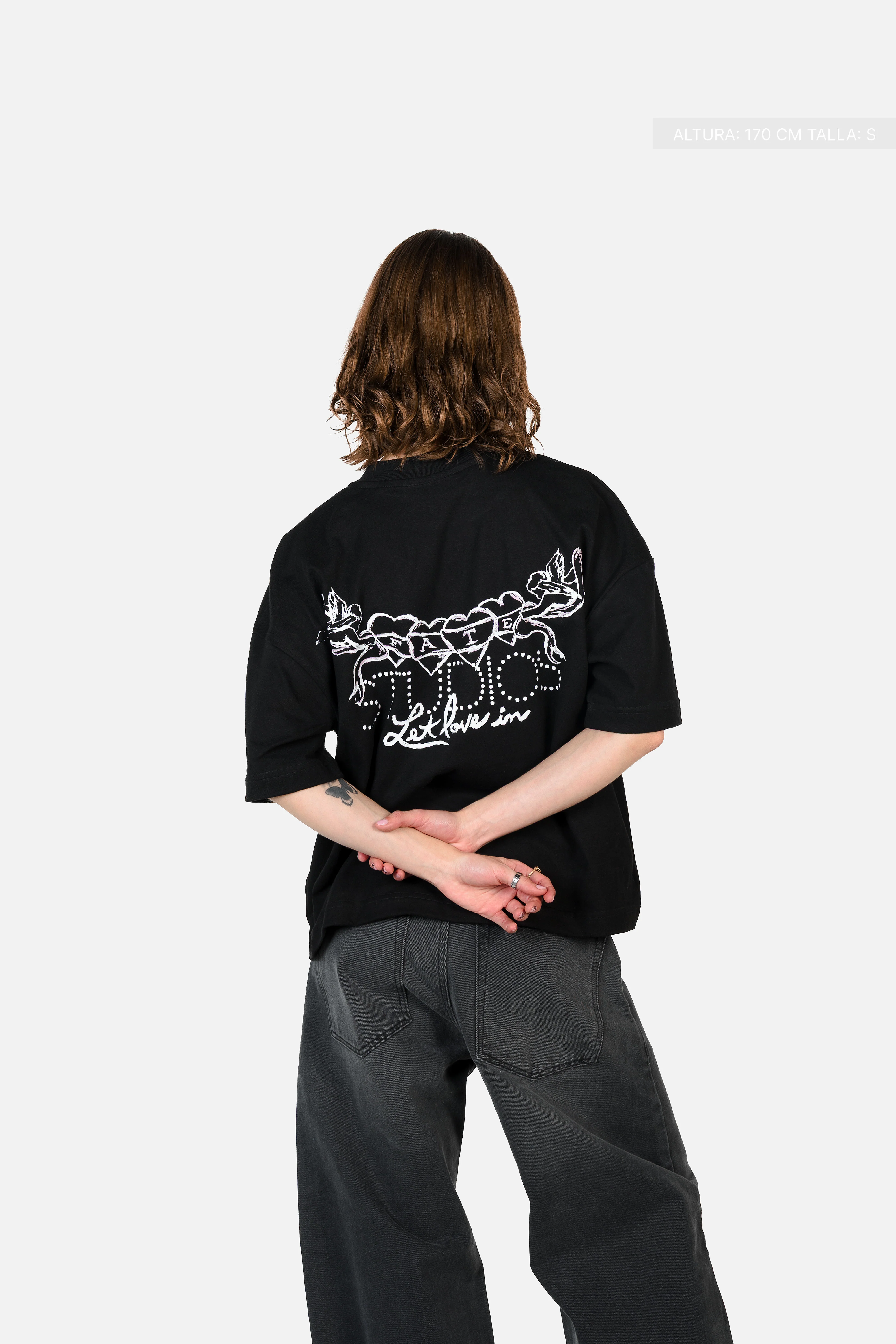 Fate Studios Let Love In Tee Black - Image 6