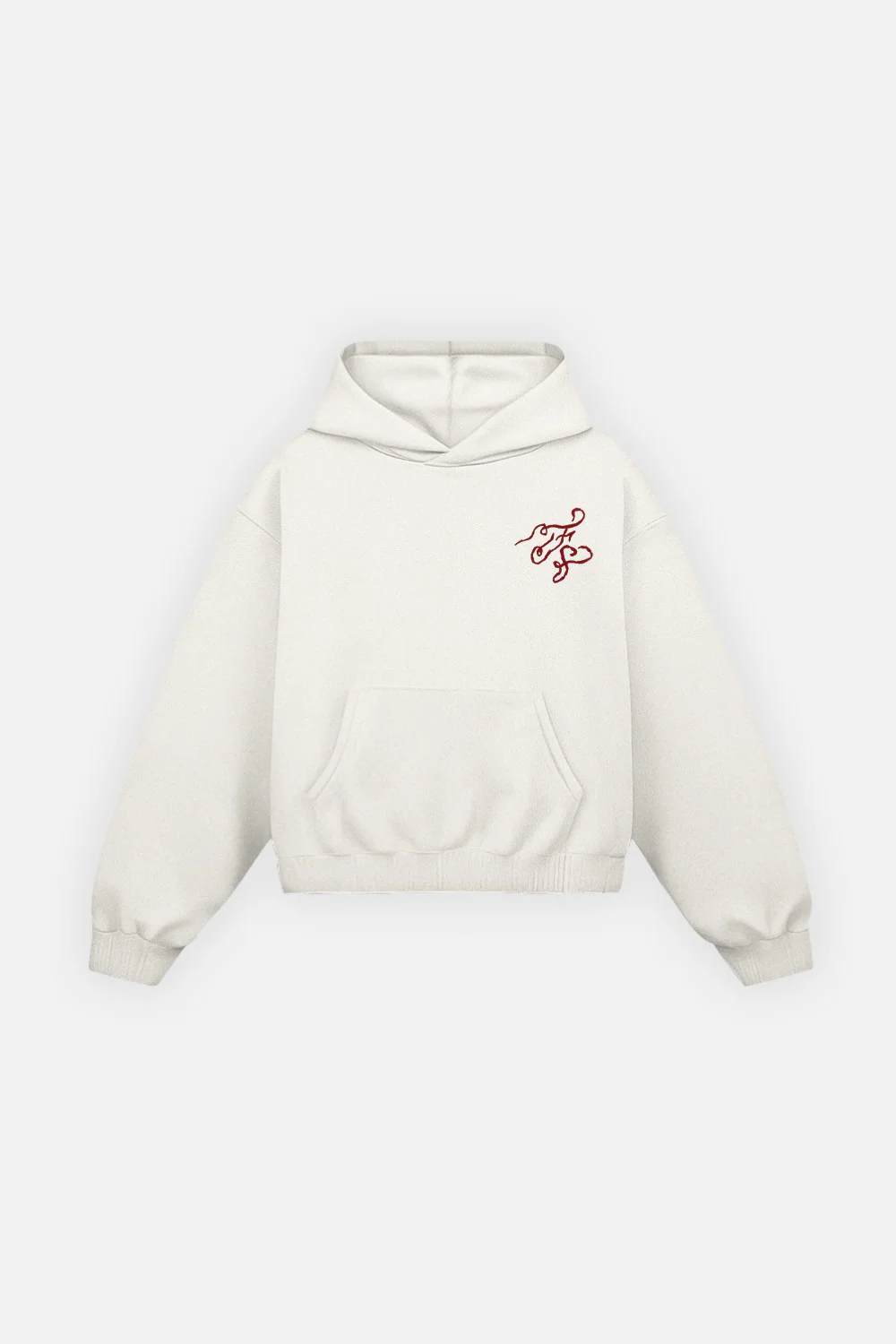 Fate Studios Scrip Hoodie Ivory - Image 3