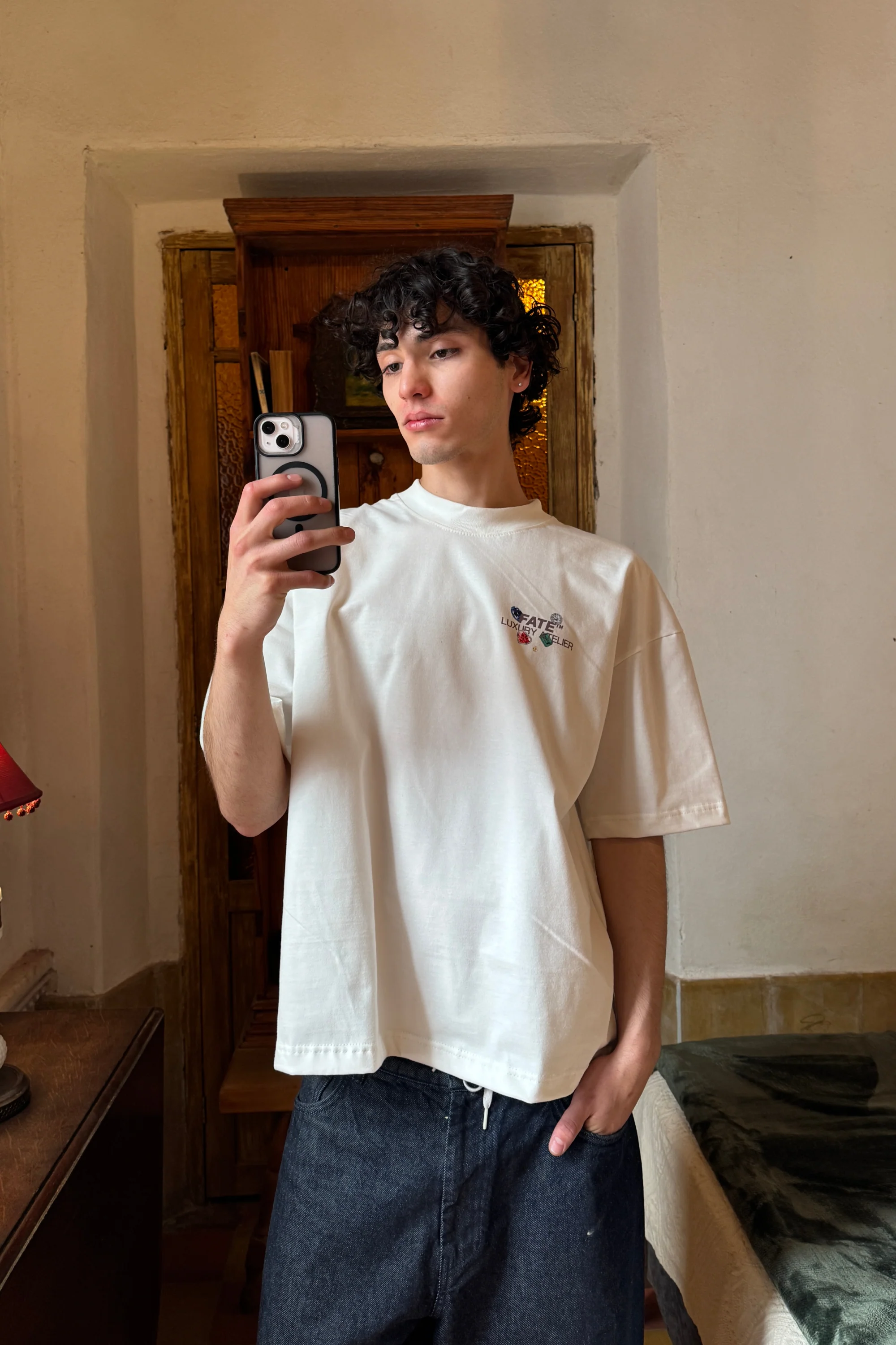Gems Tee Ivory - Image 4