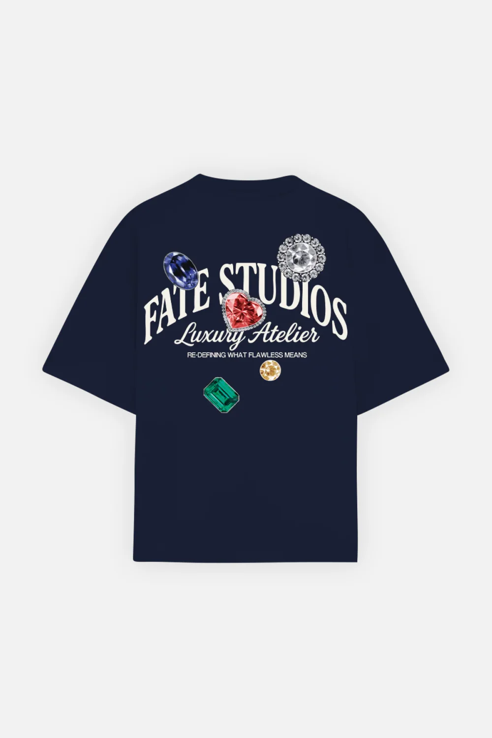 Gems Tee Navy Blue