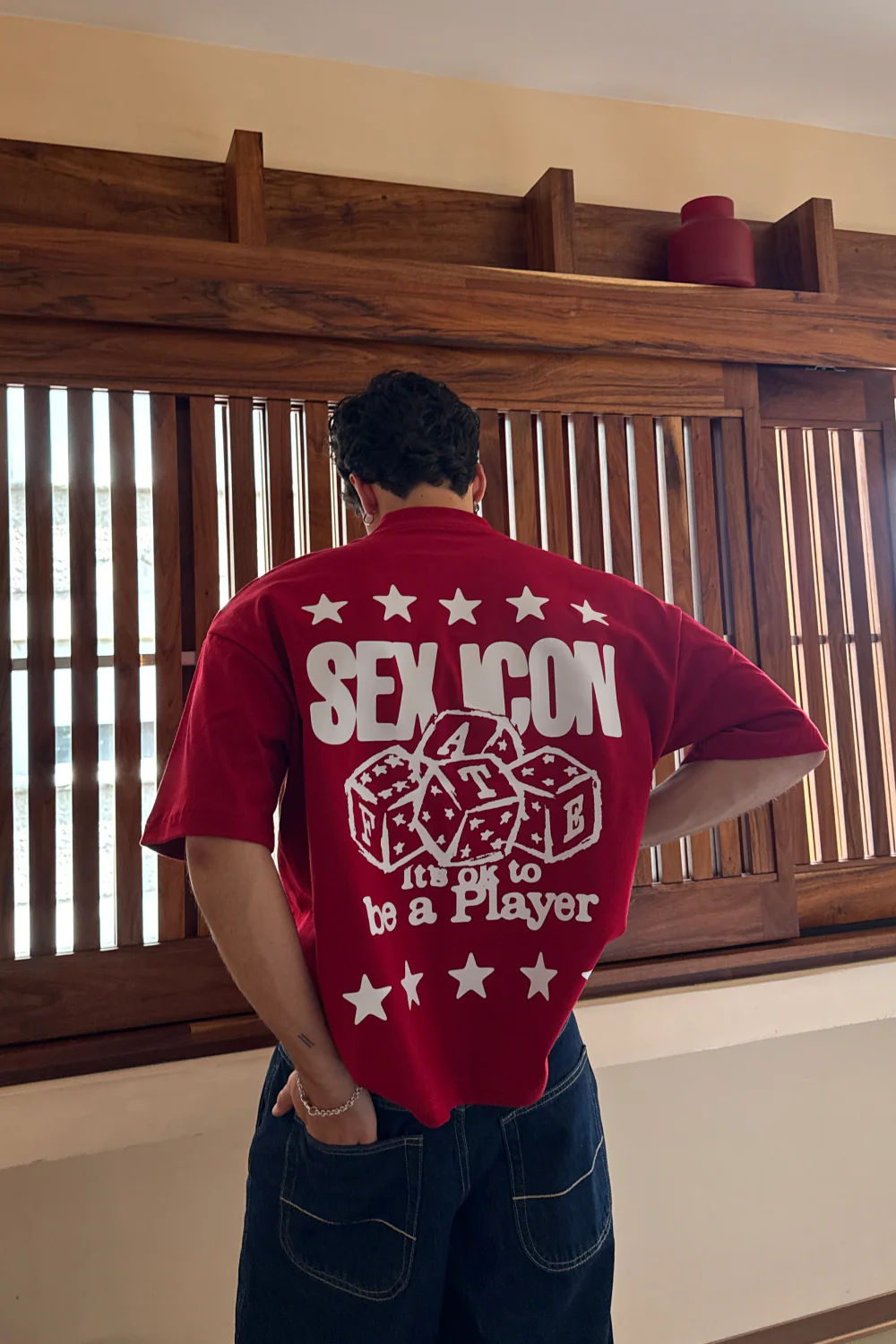 It's Okay Tee Red - Image 2