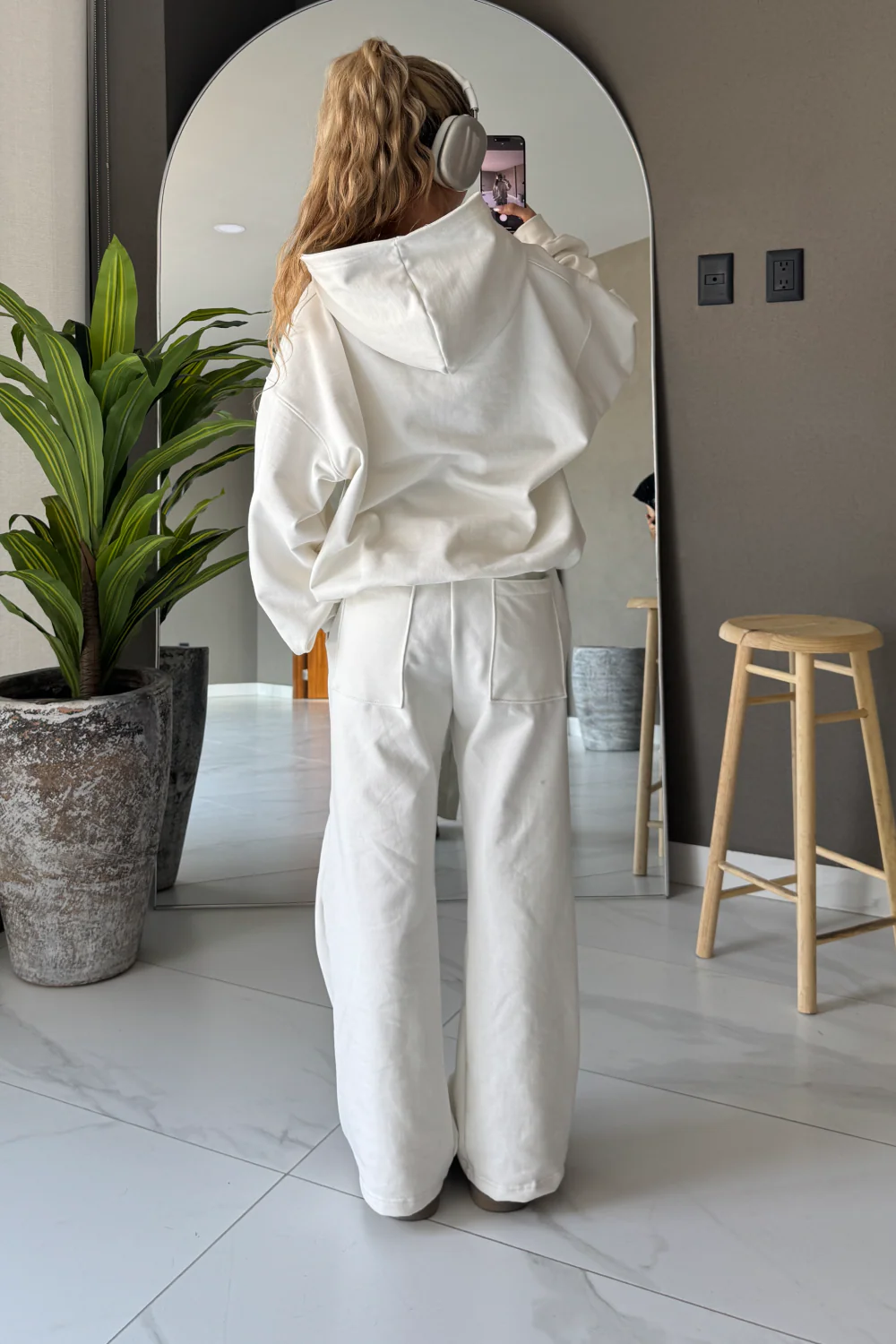 Ivory Wide Pants - Image 4