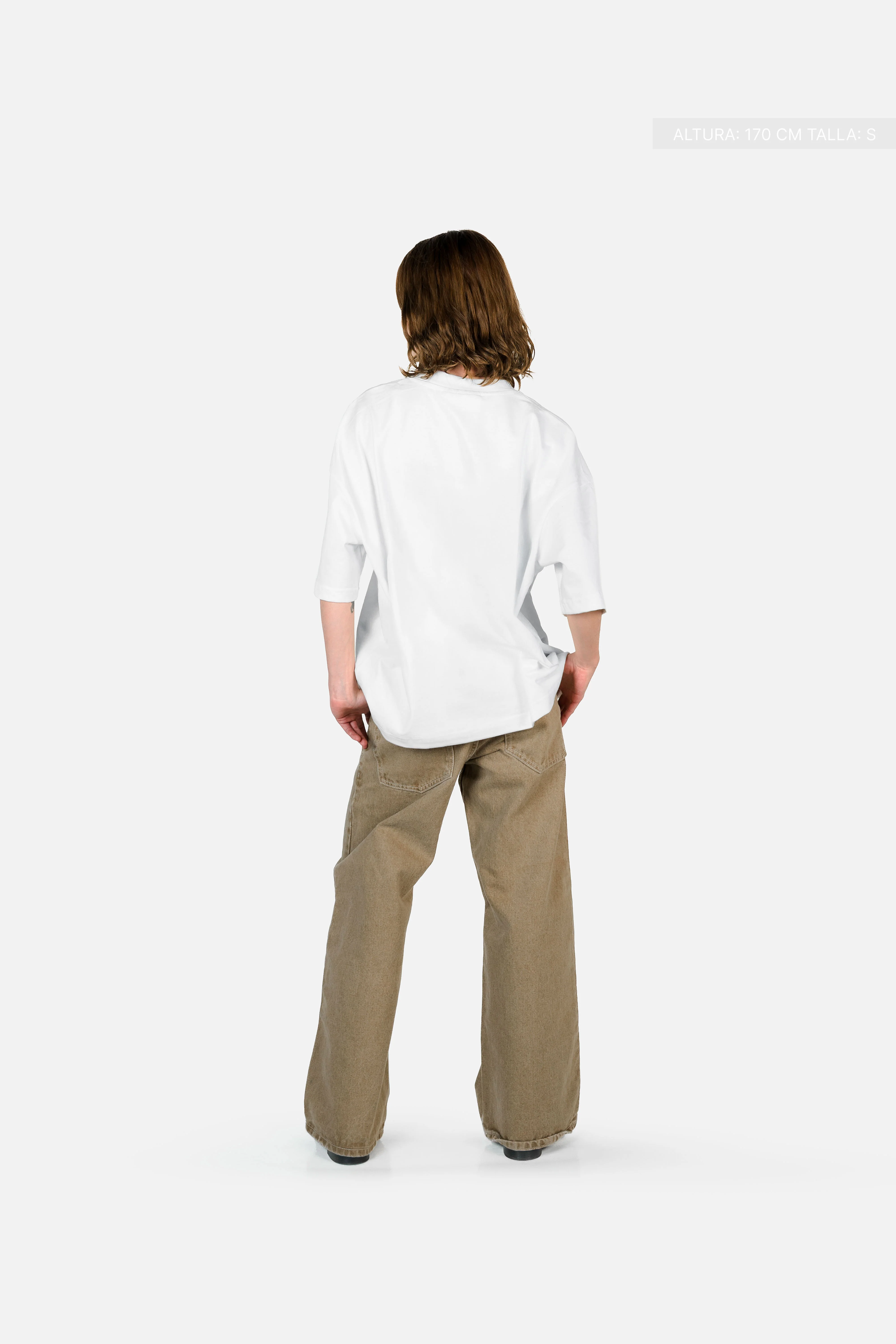 Legacy Semi-Oversized T-Shirt White - Image 4