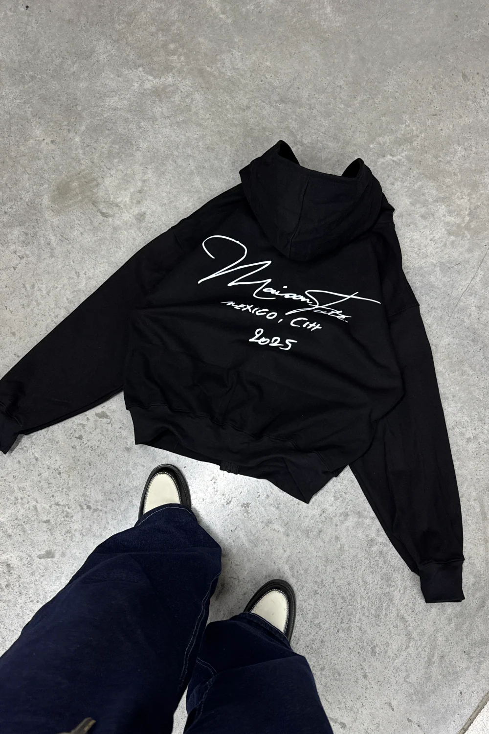 Maison 2025 Zip Hoodie Vantablack - Image 2