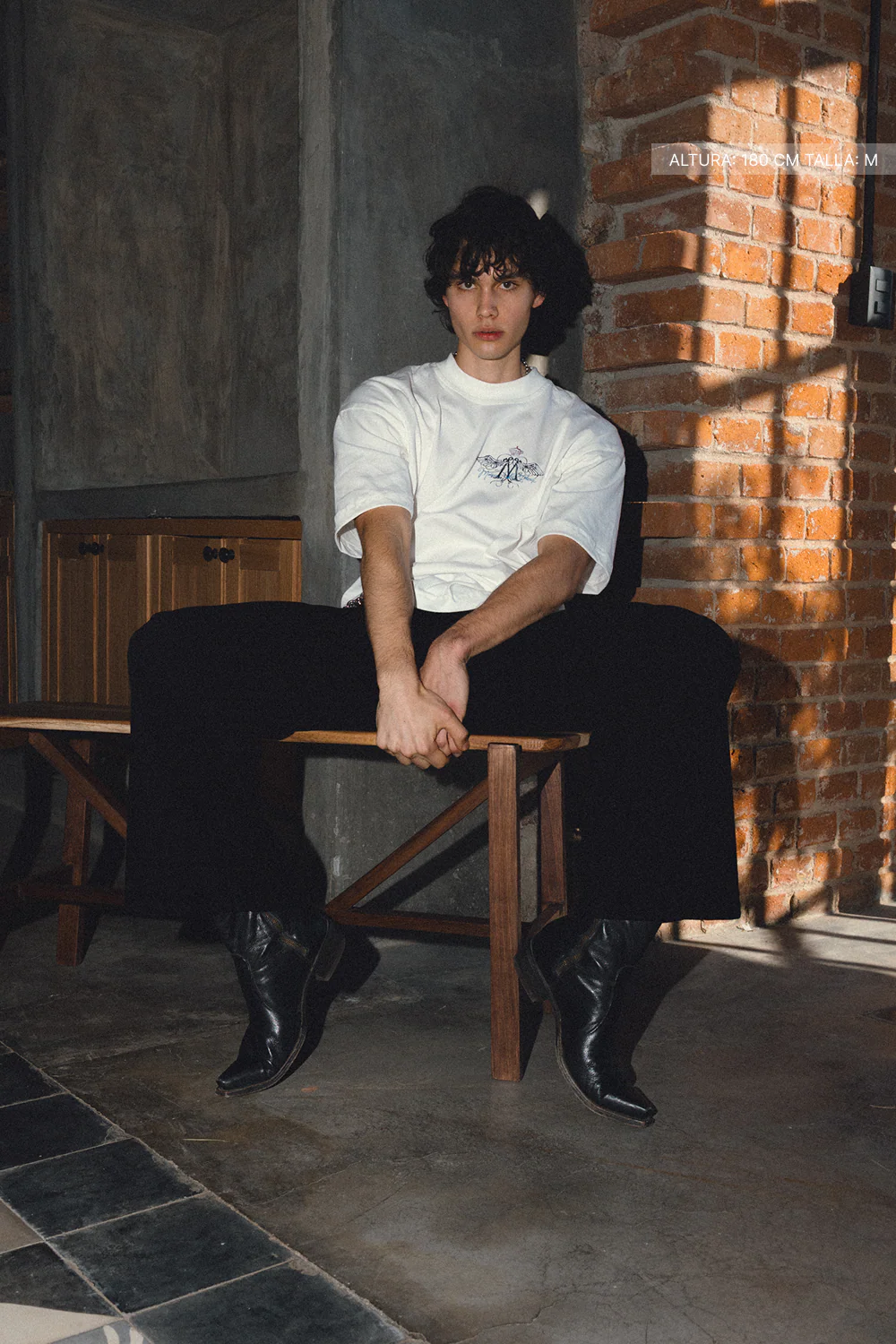 Maison Wings Tee Ivory - Image 5