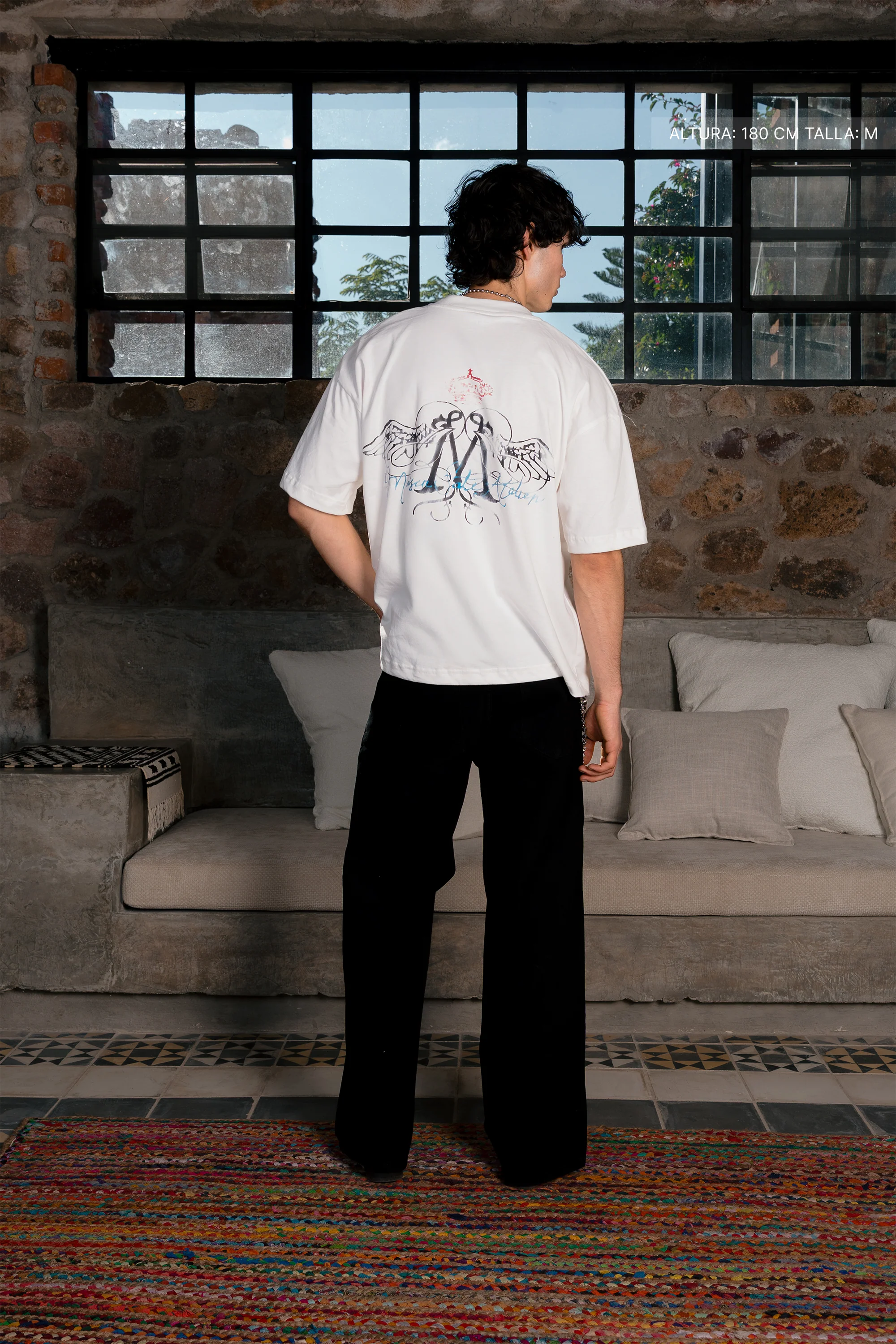 Maison Wings Tee Ivory - Image 7
