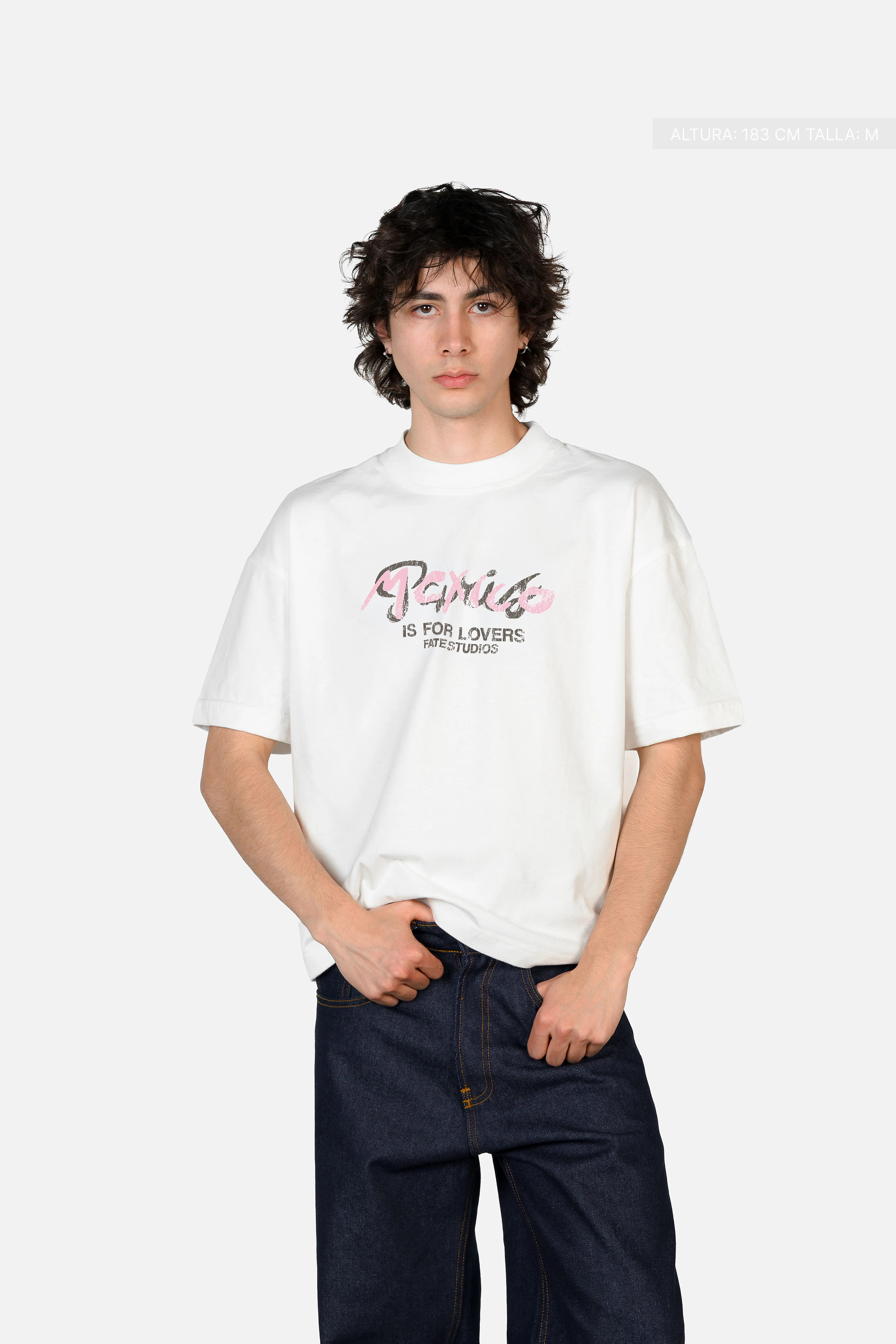 Mexico Is For Lovers Fate Studios Tee Ivory - Image 6