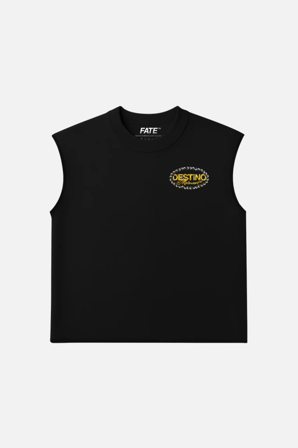 Motorsport Tank Top Black - Image 3