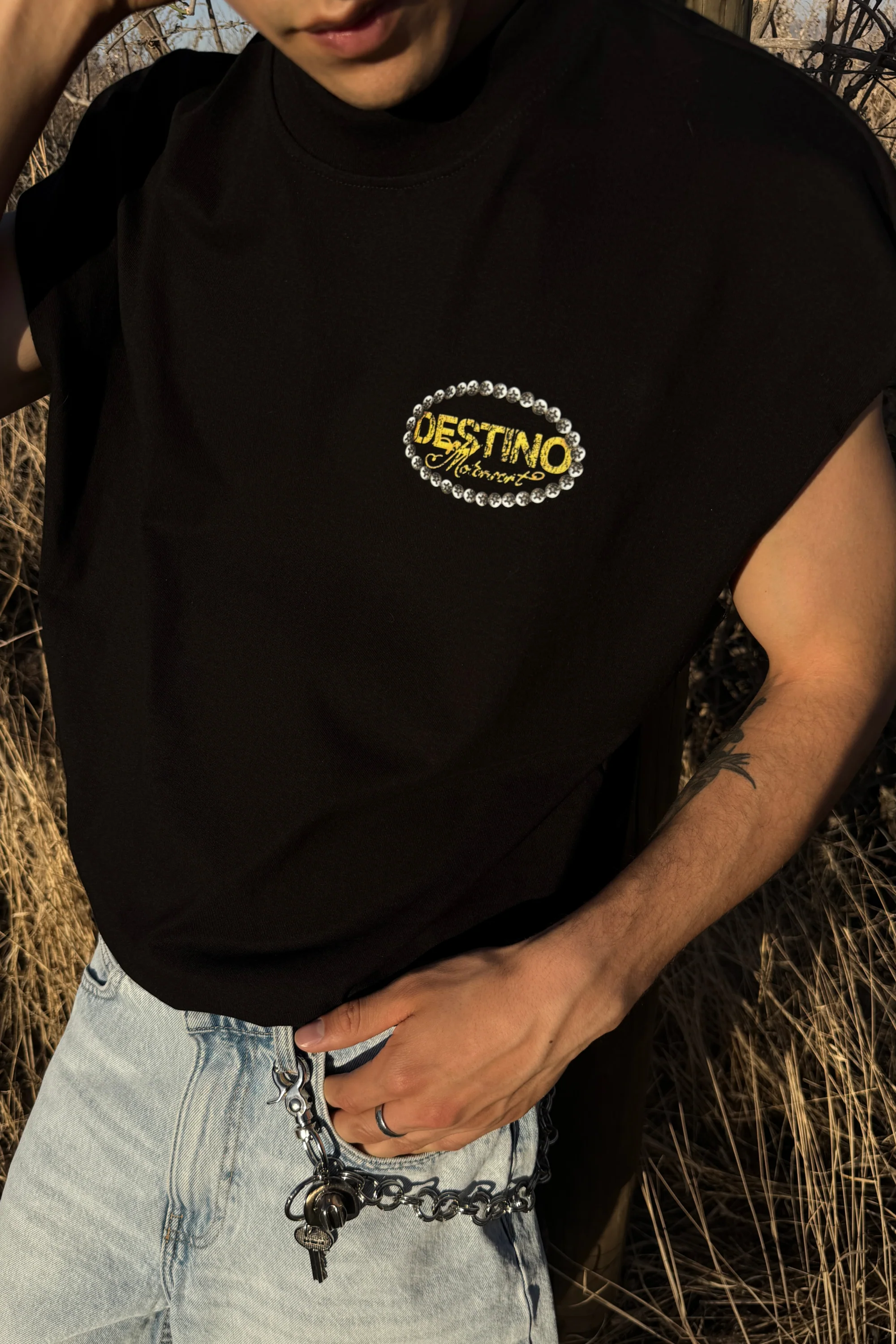 Motorsport Tank Top Black - Image 4