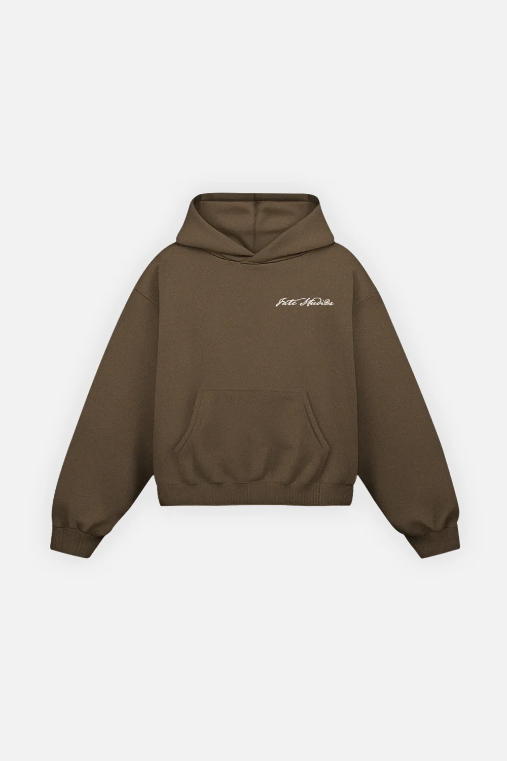 Fate Studios Hoodie Mocha Brown - Image 3