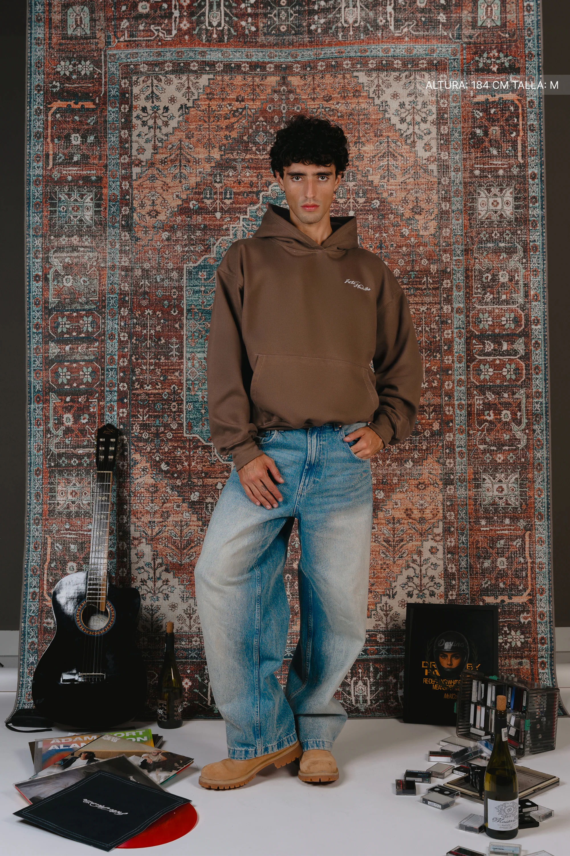 Fate Studios Hoodie Mocha Brown - Image 4