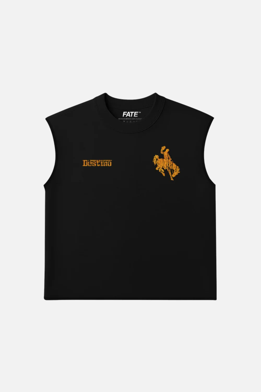 Racing Cowboy Tank Top Black - Image 3