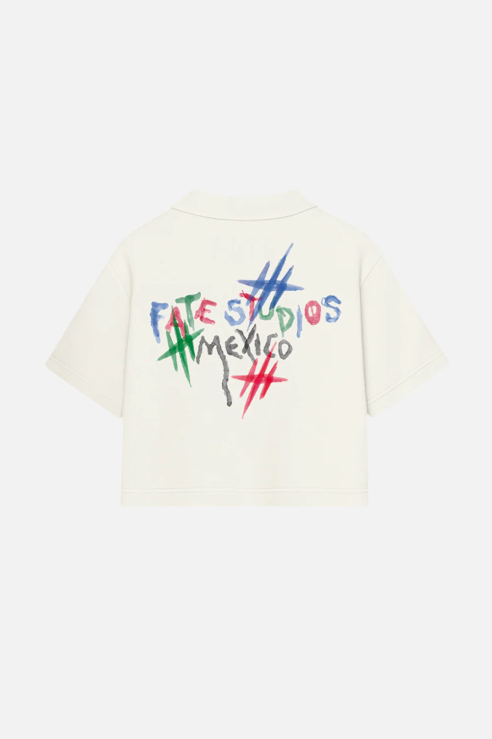 Watercolor Signature Polo Ivory