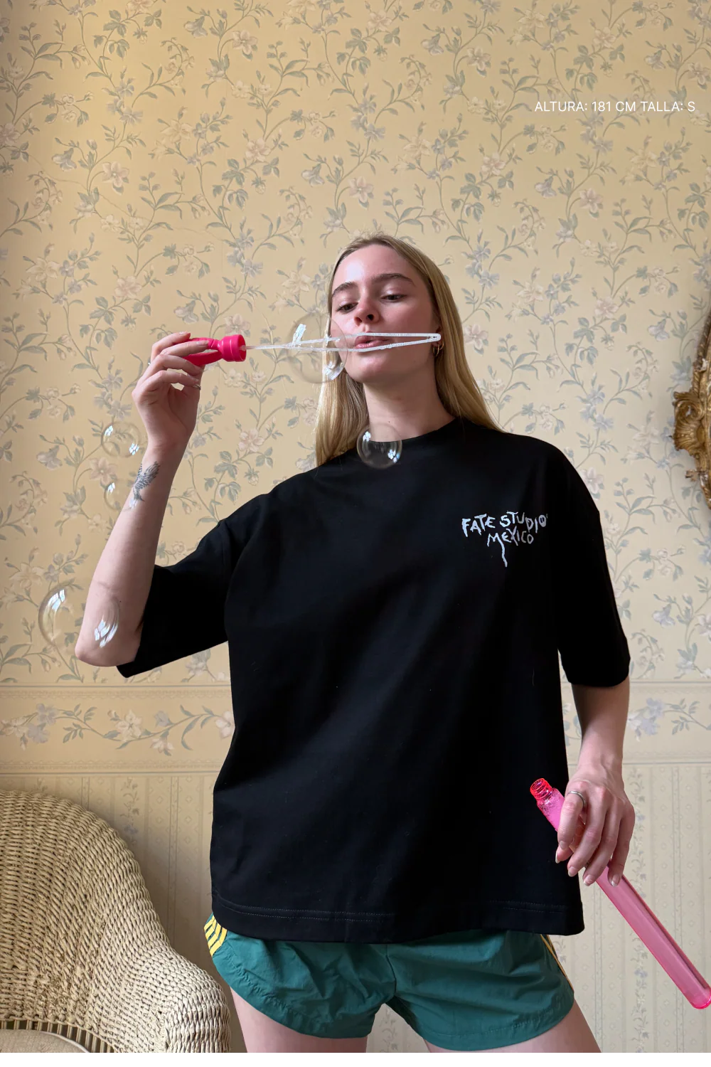 Watercolor Signature Studios Tee Black - Image 2