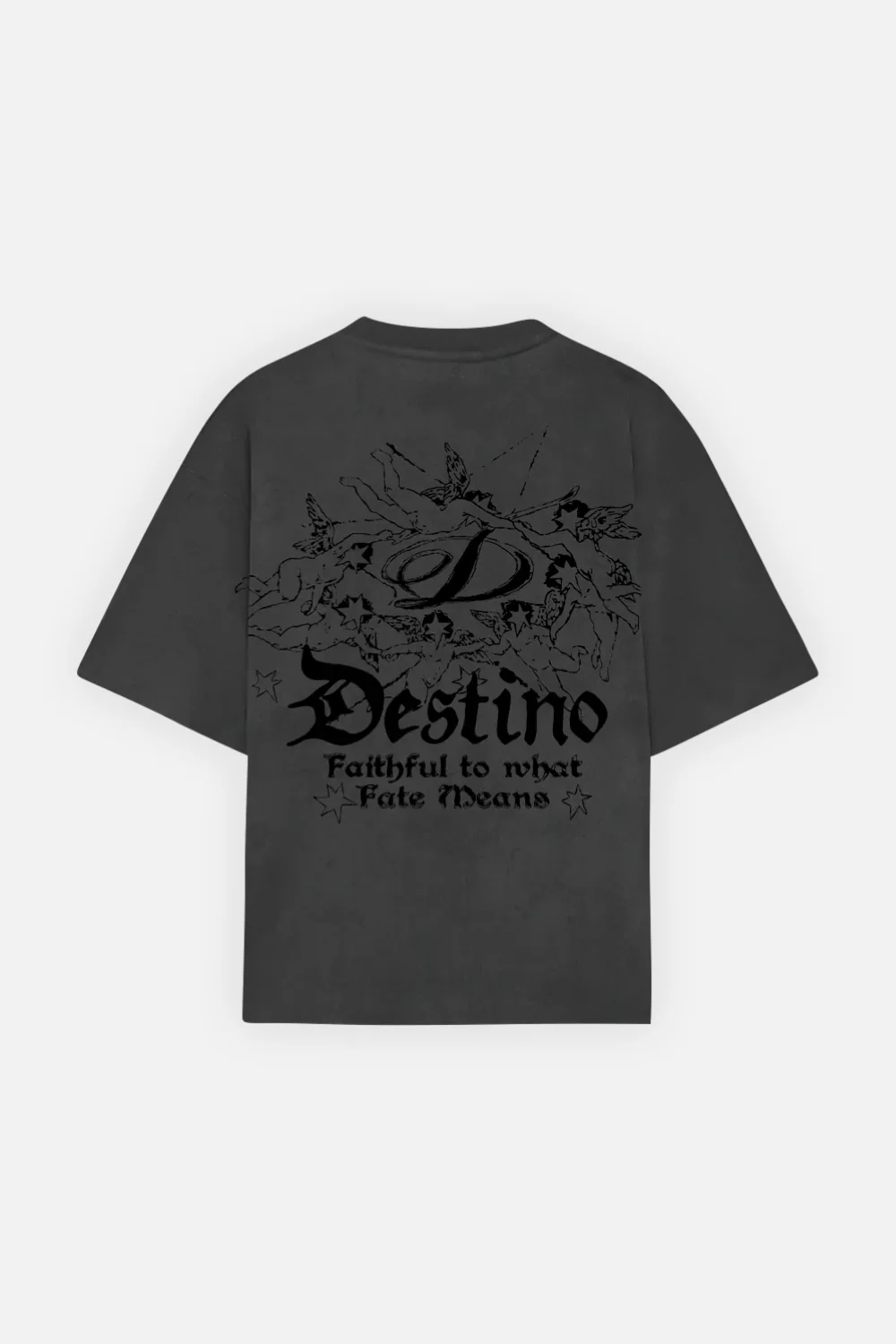 Serafin Sparks Tee Washed Grey