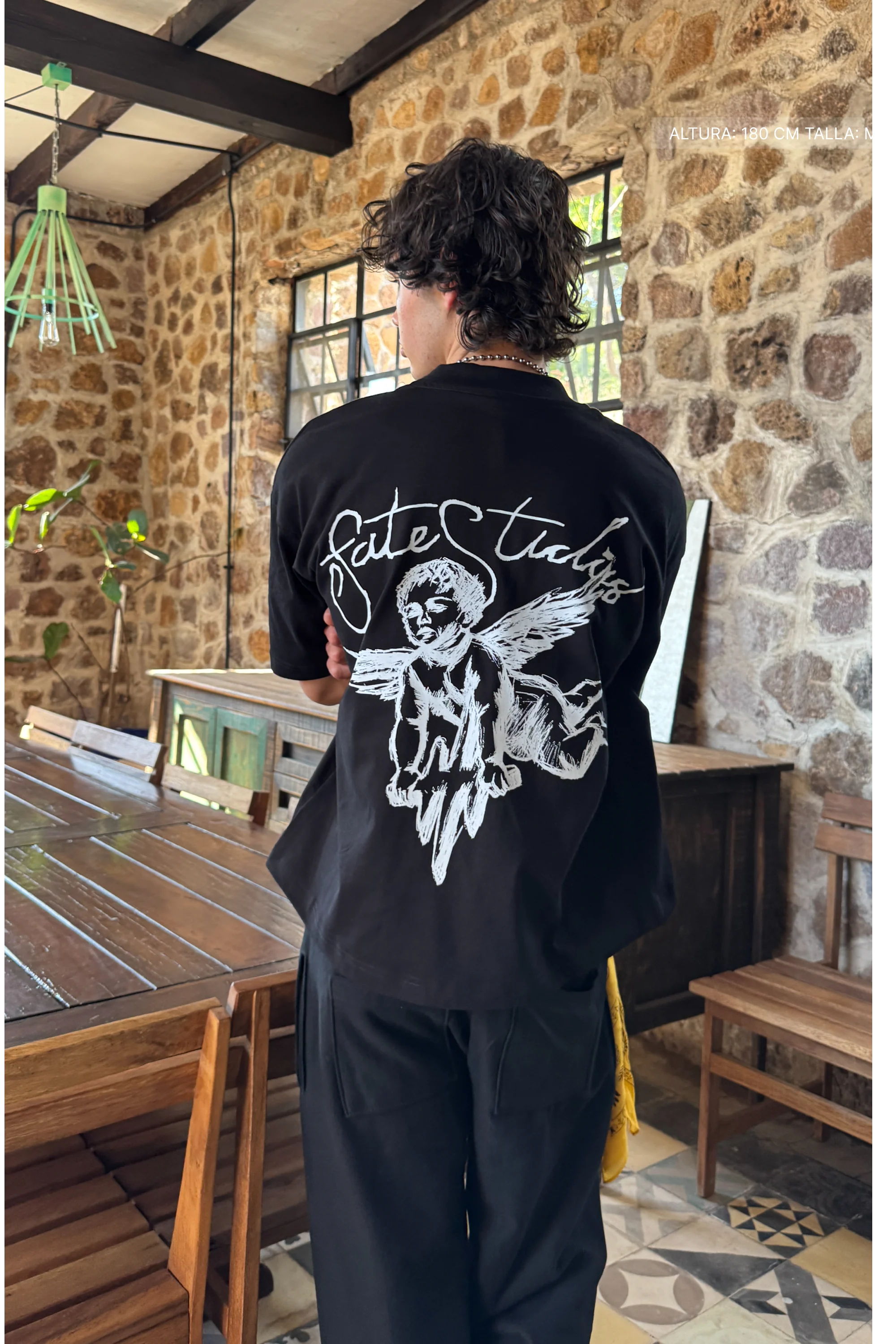 Serafin Tee Black - Image 2