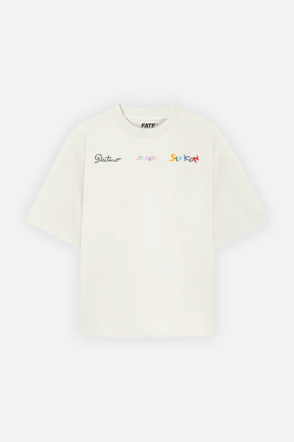 Sex Icon Crayons Tee Ivory - Image 3