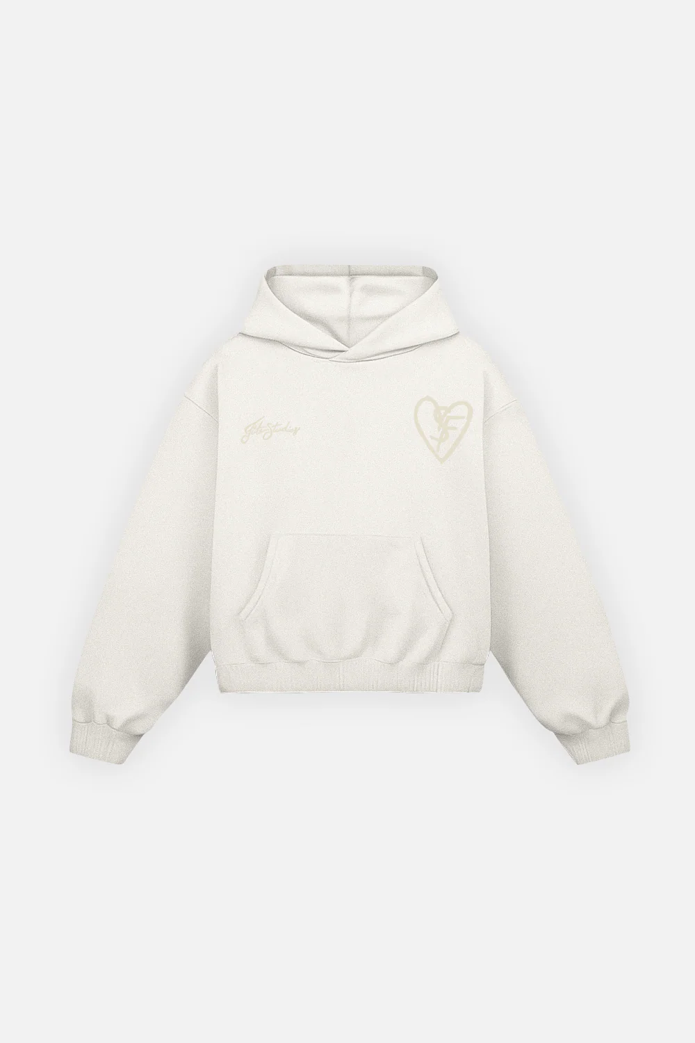 SF Heart Fate Studios Hoodie Ivory - Image 3