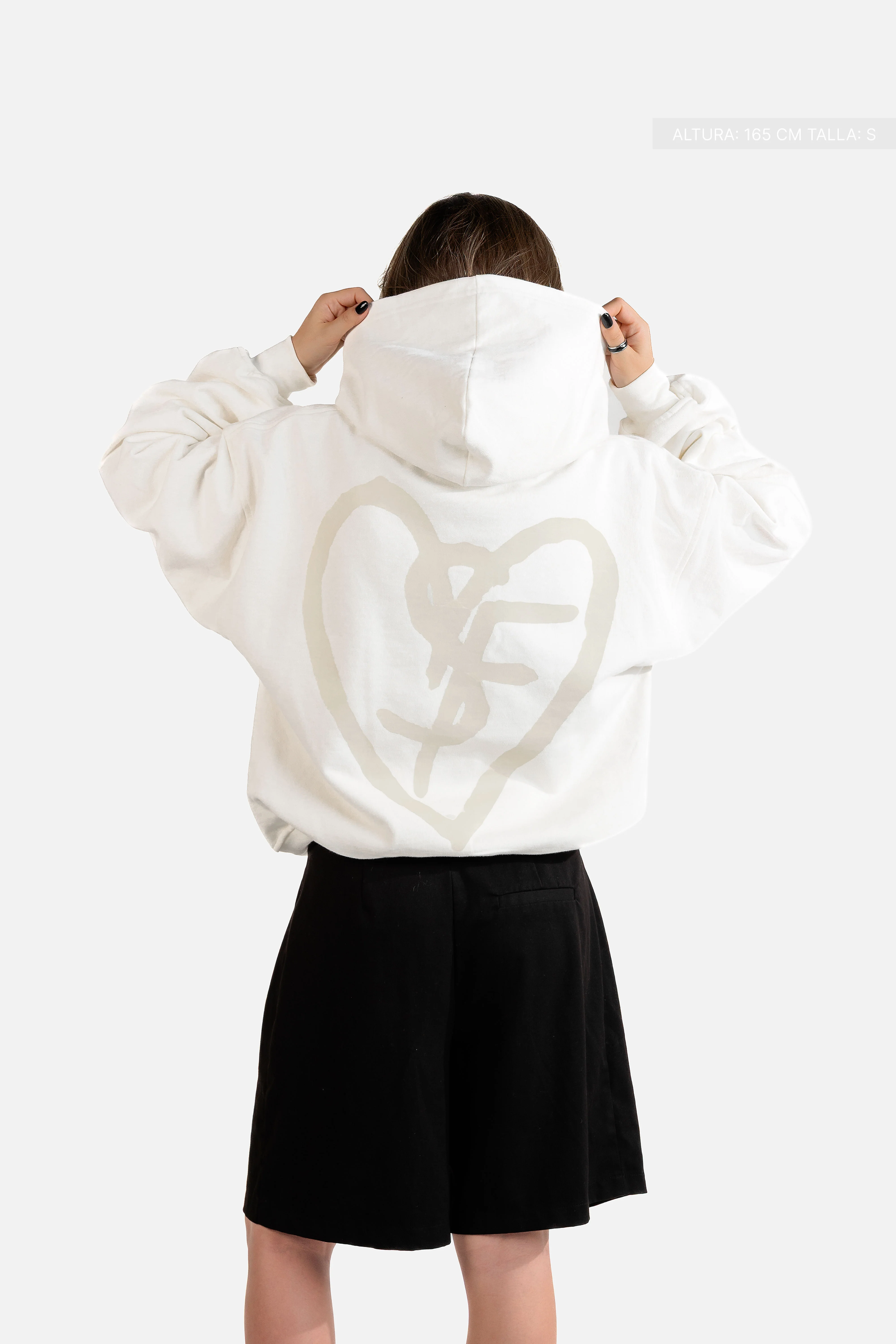 SF Heart Fate Studios Hoodie Ivory - Image 6