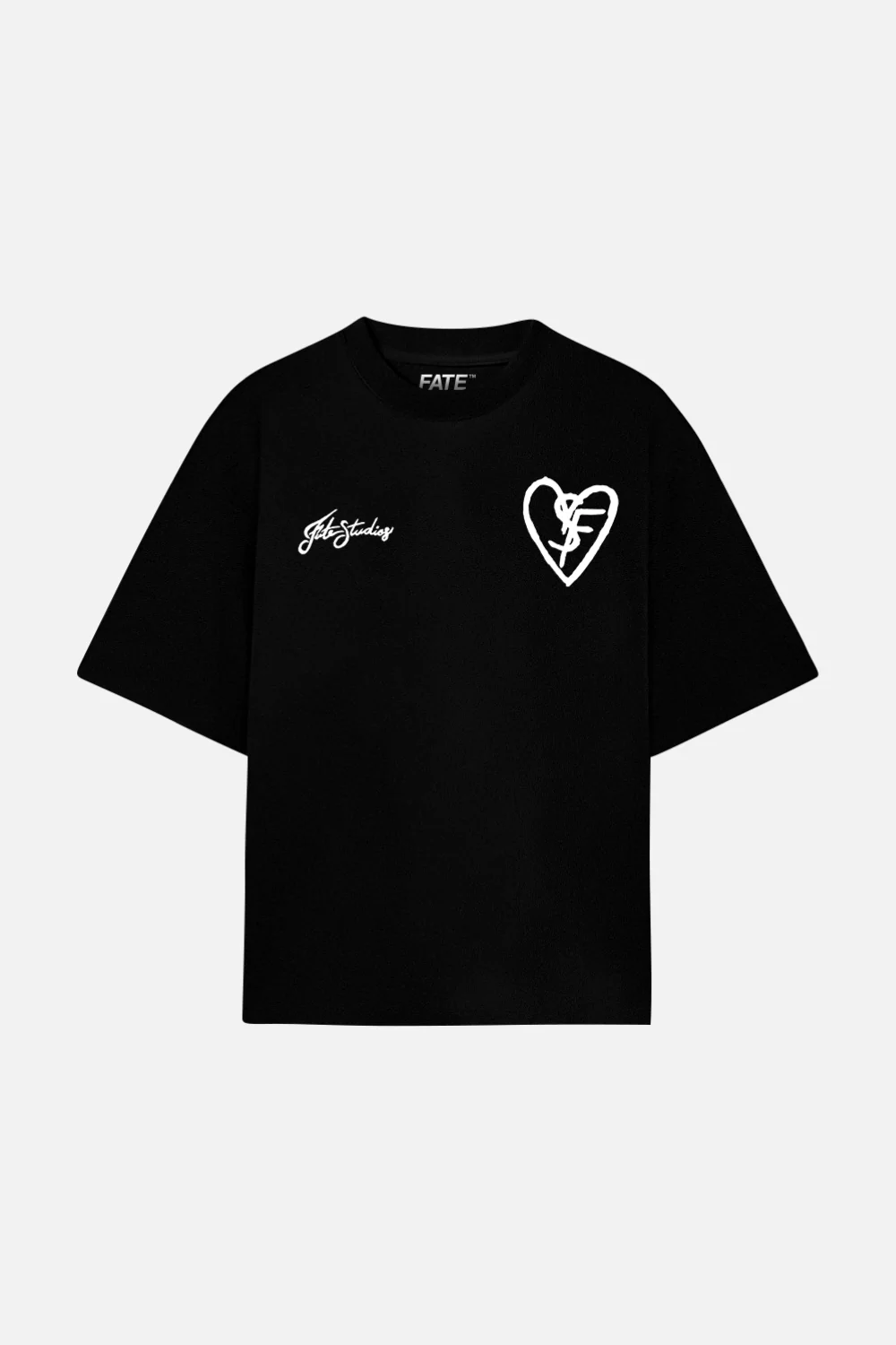 SF Heart Fate Studios Tee Black - Image 3