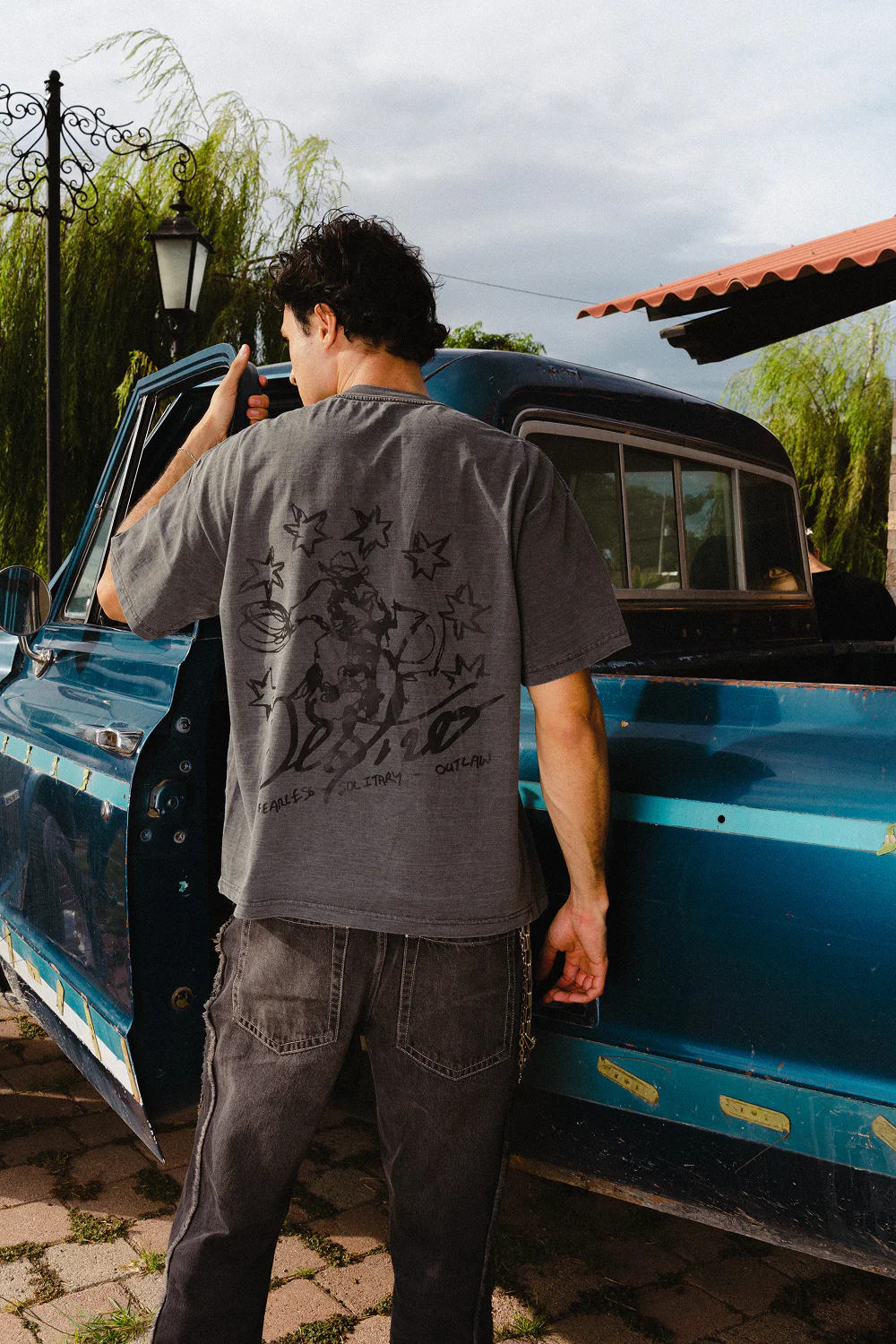 Starboy Tee Washed Grey - Image 5