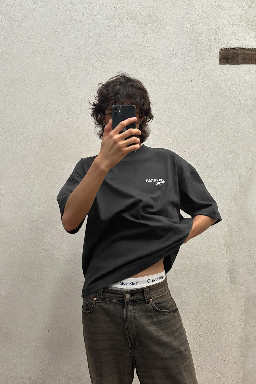 Triple Star Tee Oxford Grey - Image 4