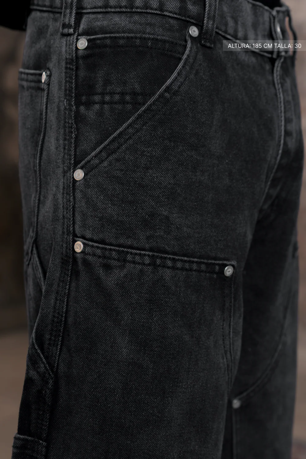 WB Jeans Carpenter Black Stone - Image 8