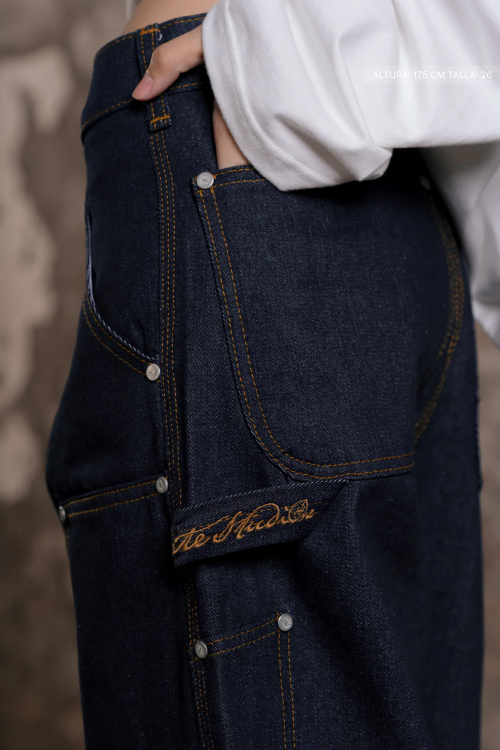 WB Jeans Carpenter Raw Blue - Image 6