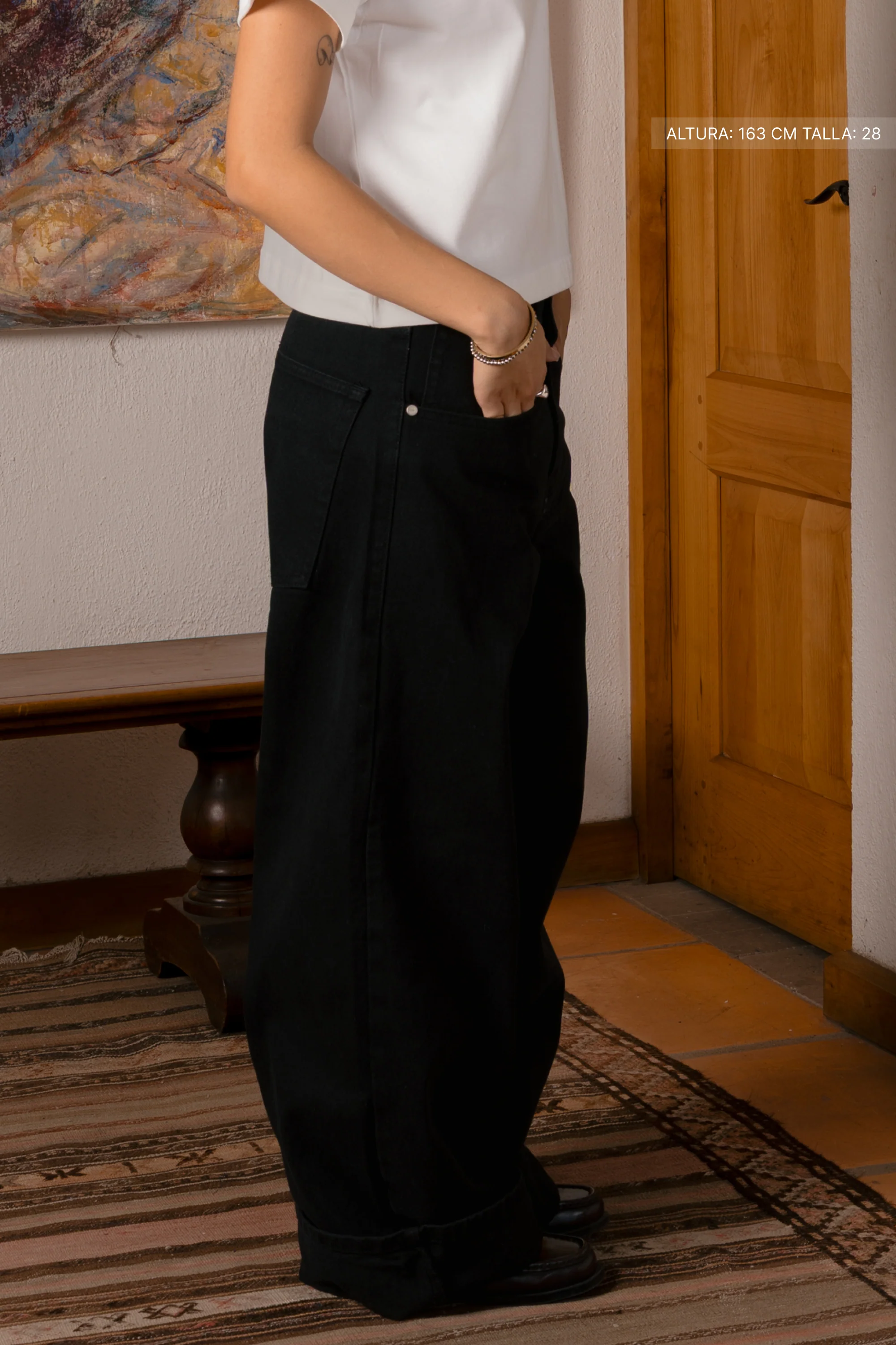 WB Jeans Soft Washed Black - Image 8