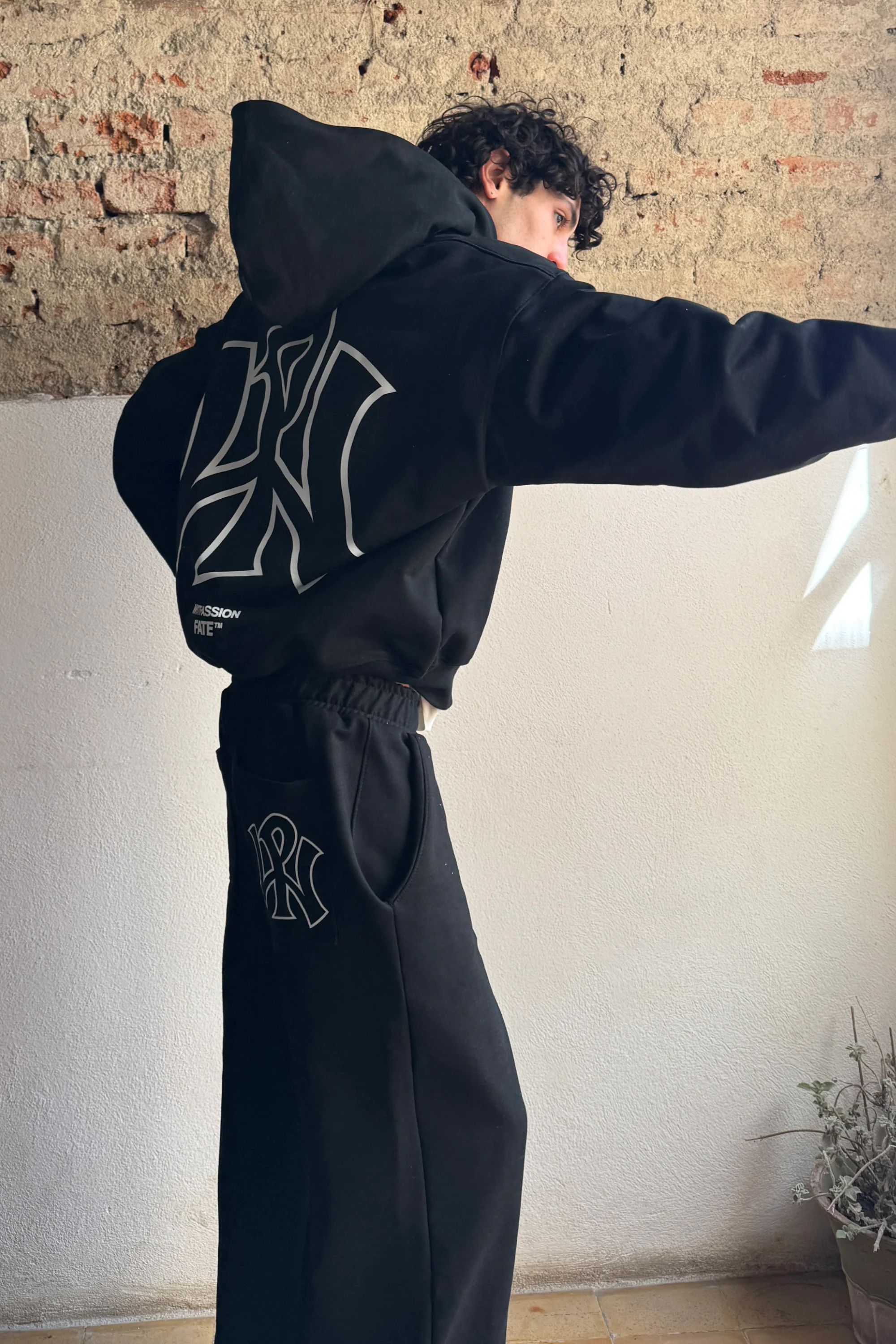 WP Wide Pants Vantablack - Image 4